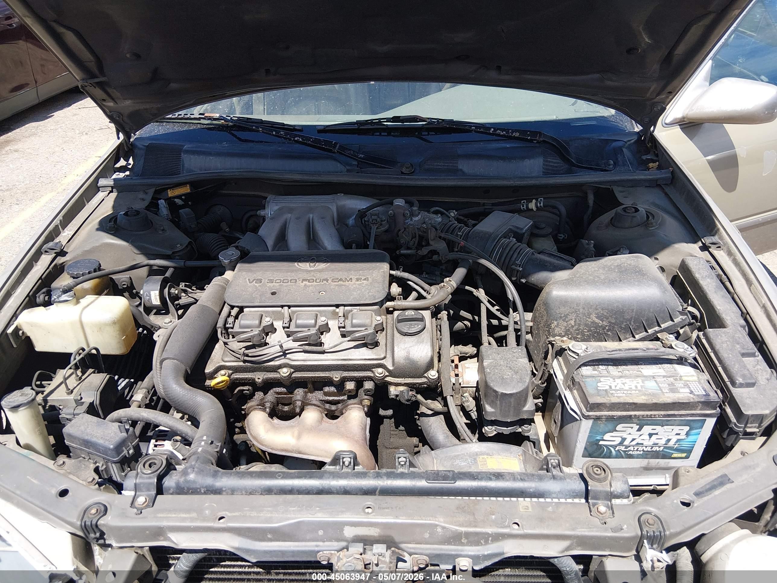 1999 Toyota Camry Xle V6 Gold vin: JT2BF28K6X0188051