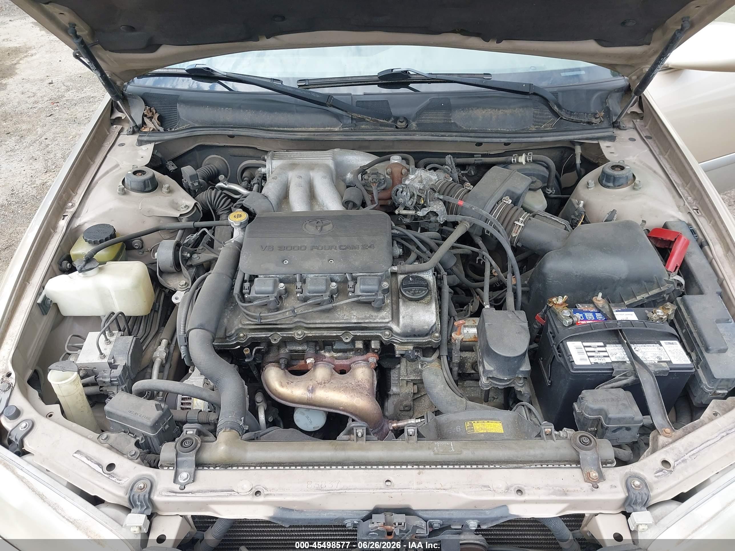 2001 Toyota Camry Le V6 Gold vin: JT2BF28K810324543