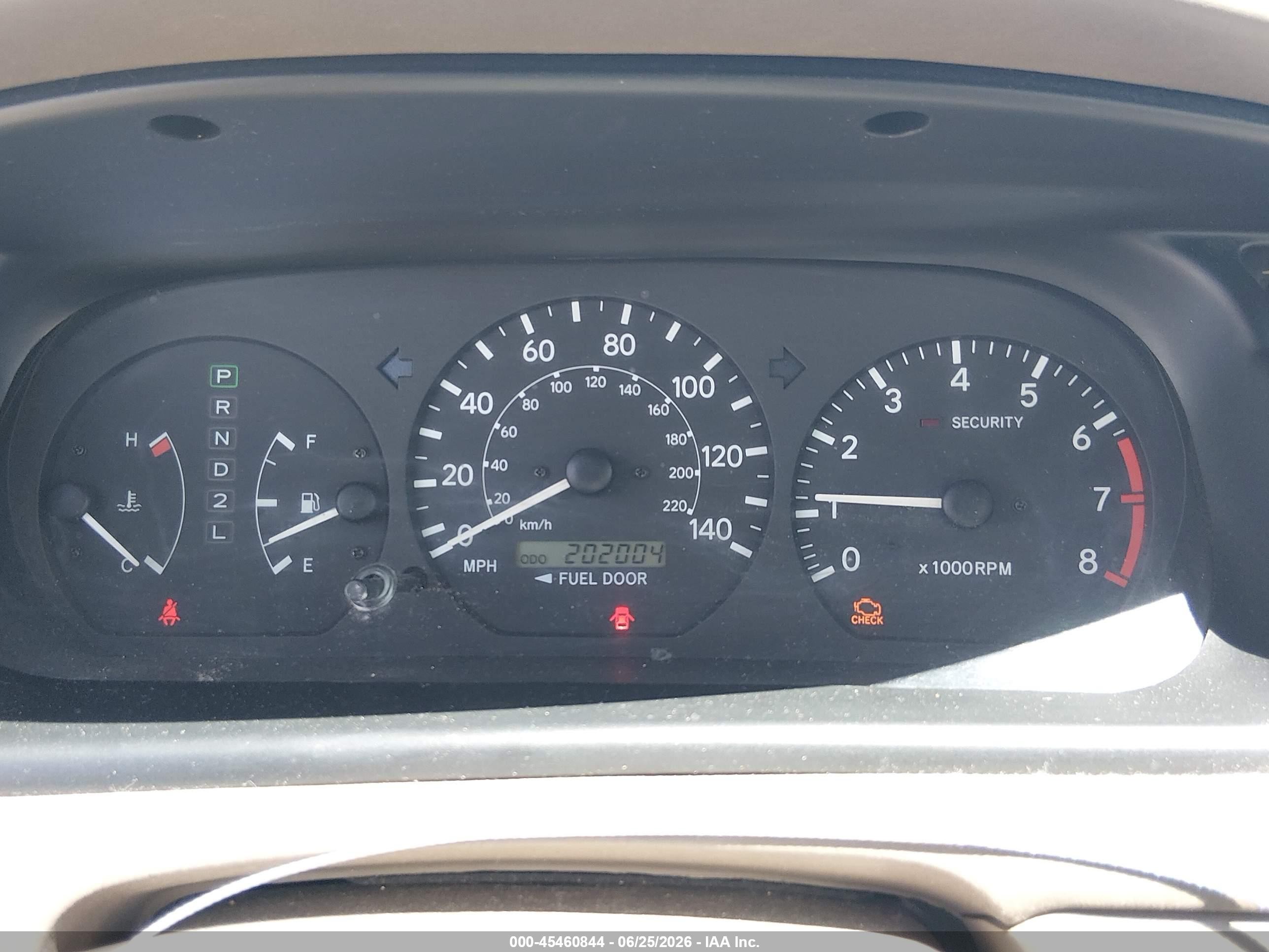 2001 Toyota Camry Xle V6 Gold vin: JT2BF28K810329144
