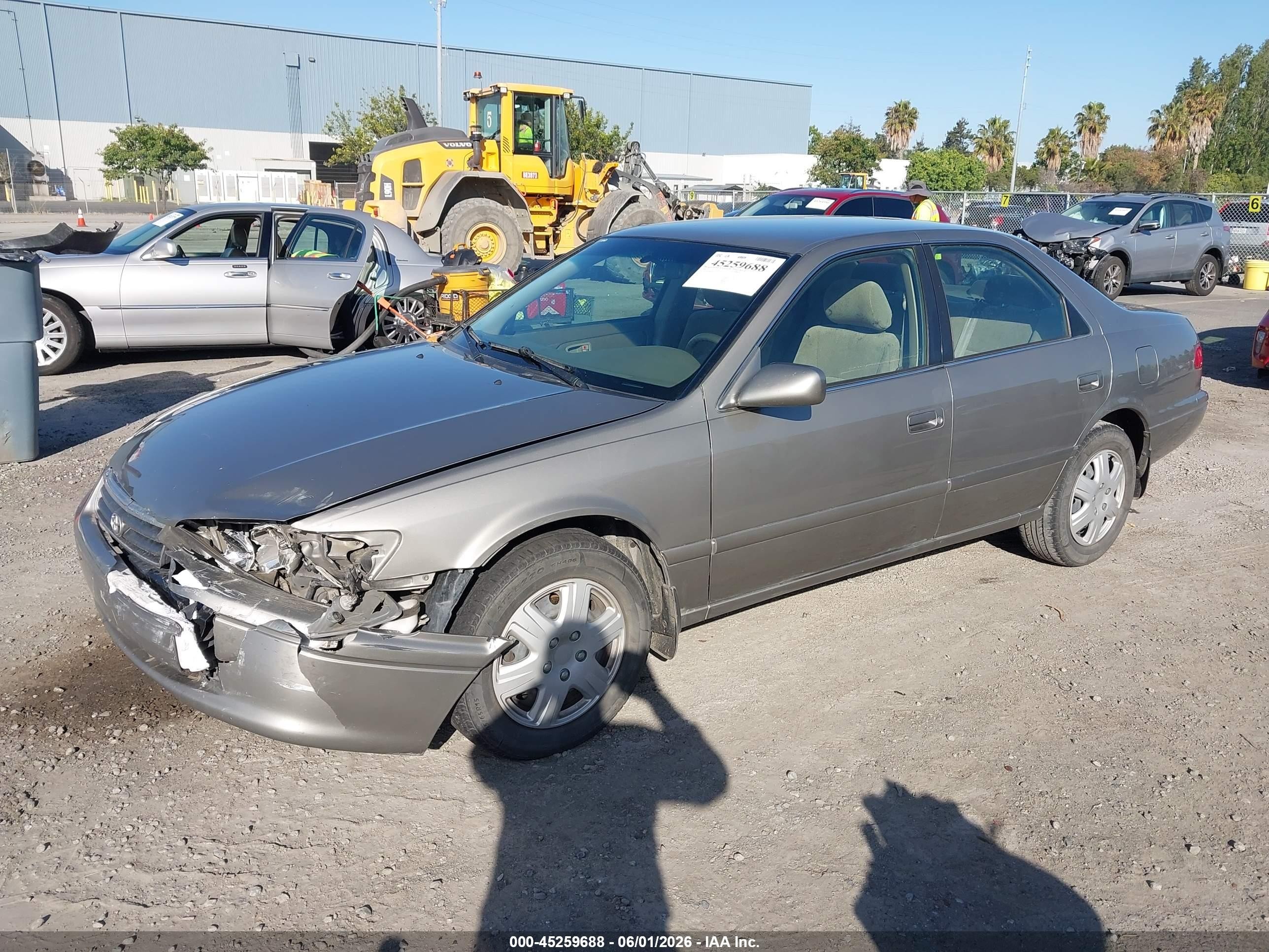 2000 Toyota Camry Le V6 Серый vin: JT2BF28K8Y0240166