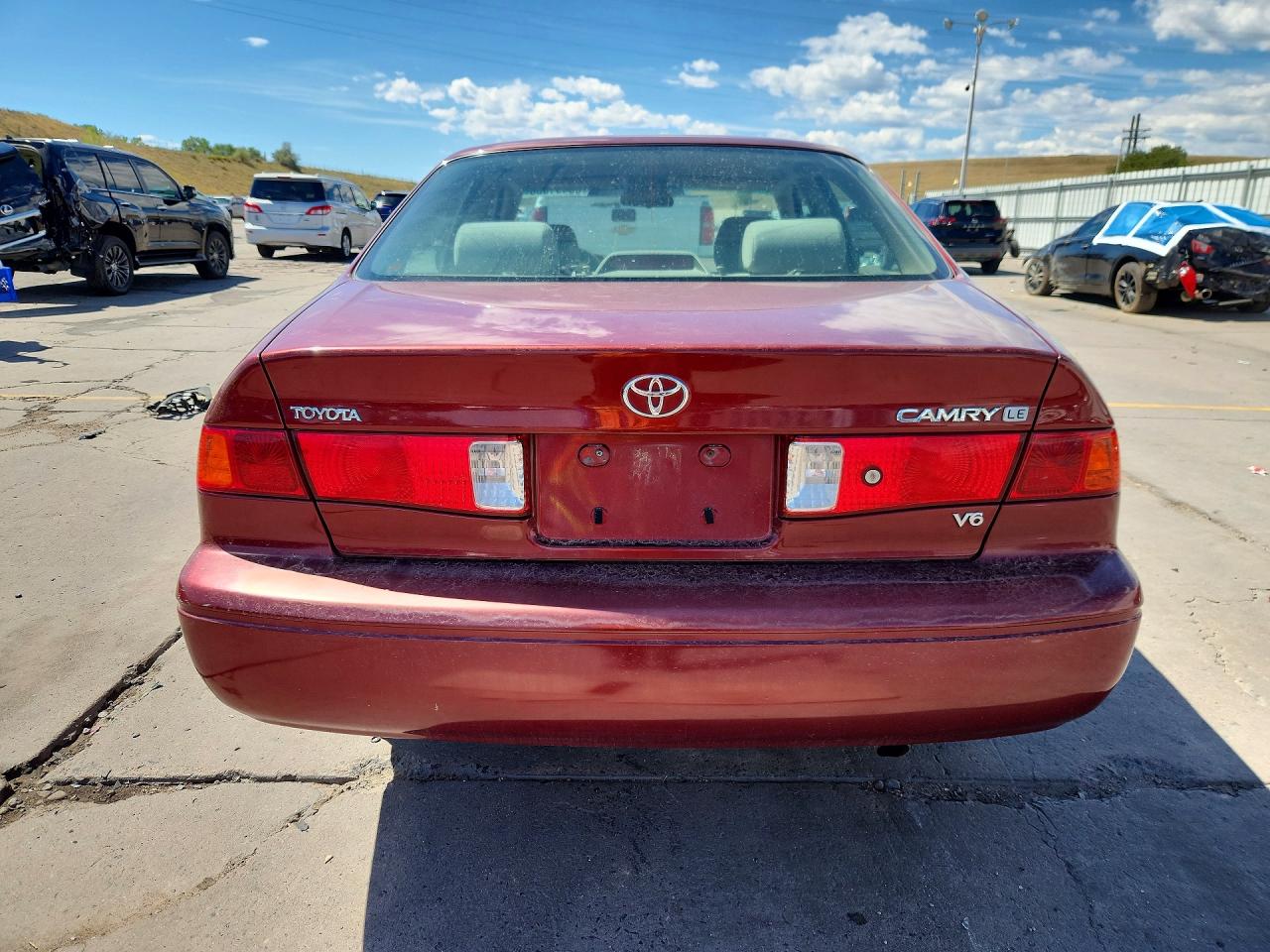 2000 Toyota Camry Красный vin: JT2BF28K8Y0241480