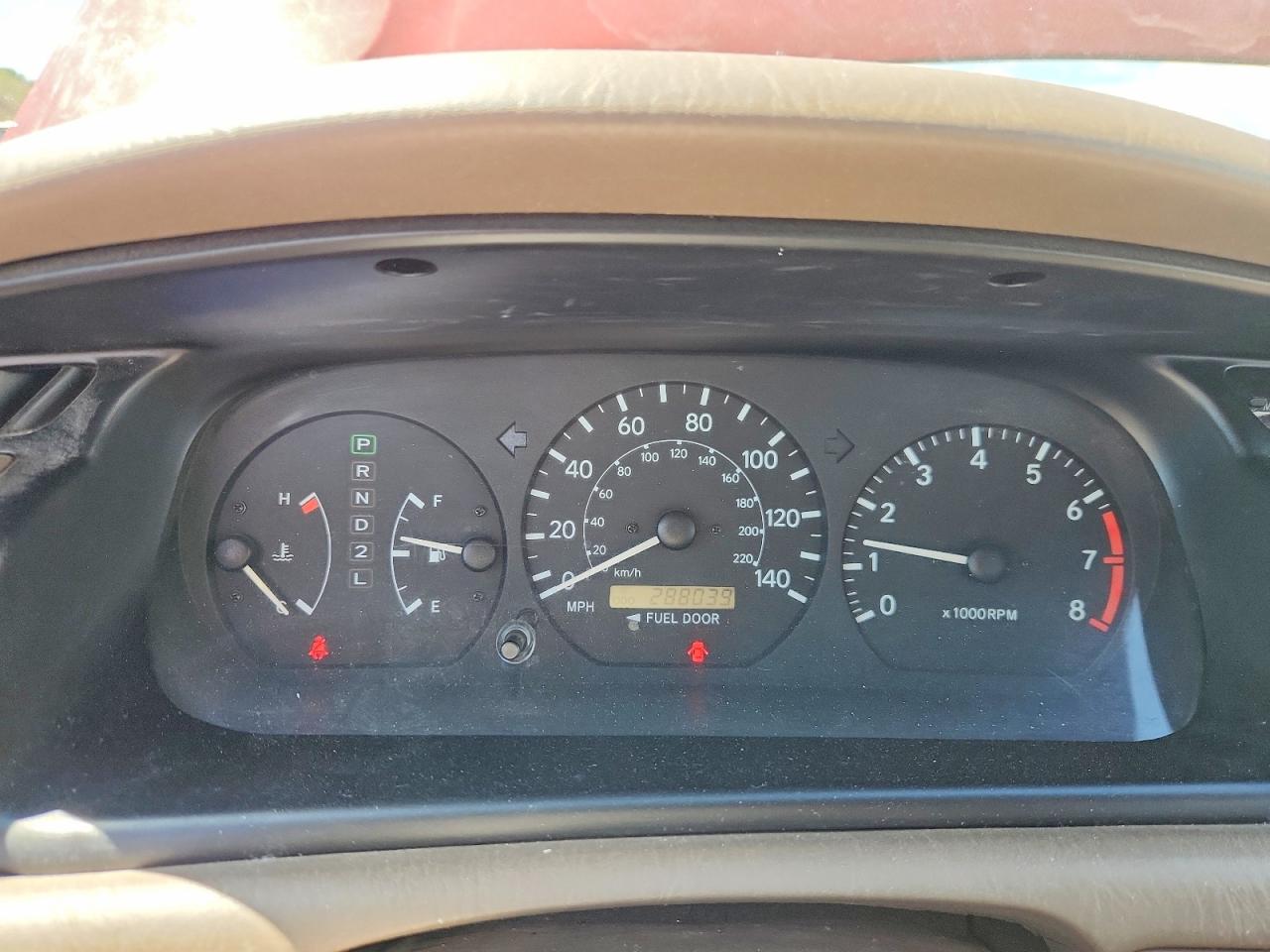 2000 Toyota Camry Красный vin: JT2BF28K8Y0241480