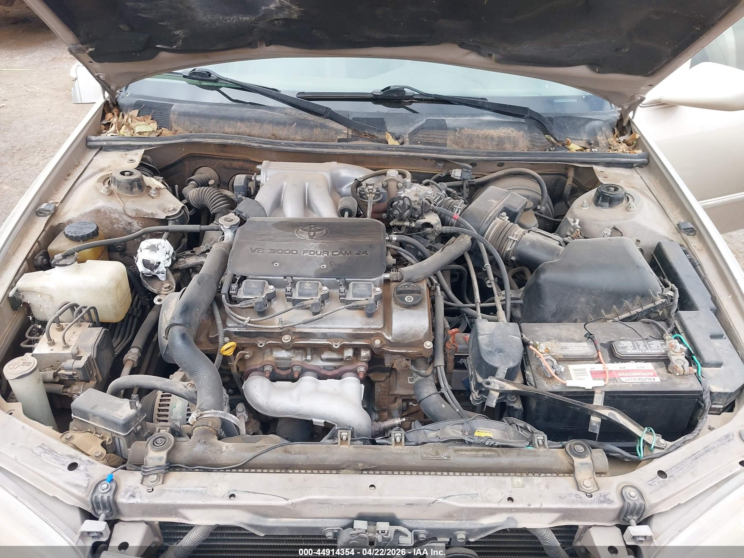 1998 Toyota Camry Xle V6 Champagne vin: JT2BF28KXW0119443