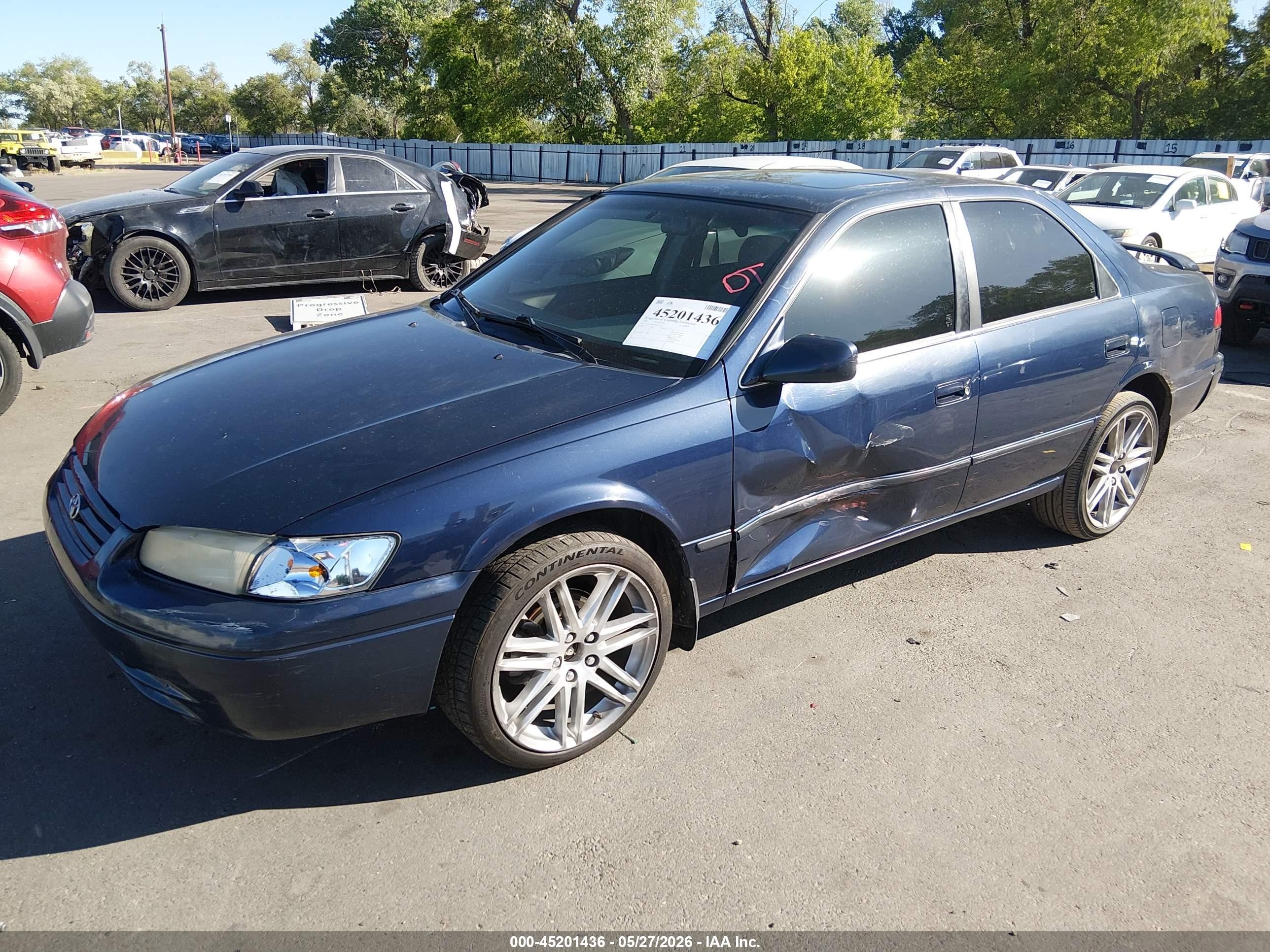 1999 Toyota Camry Le V6/xle V6 Синий vin: JT2BF28KXX0152363