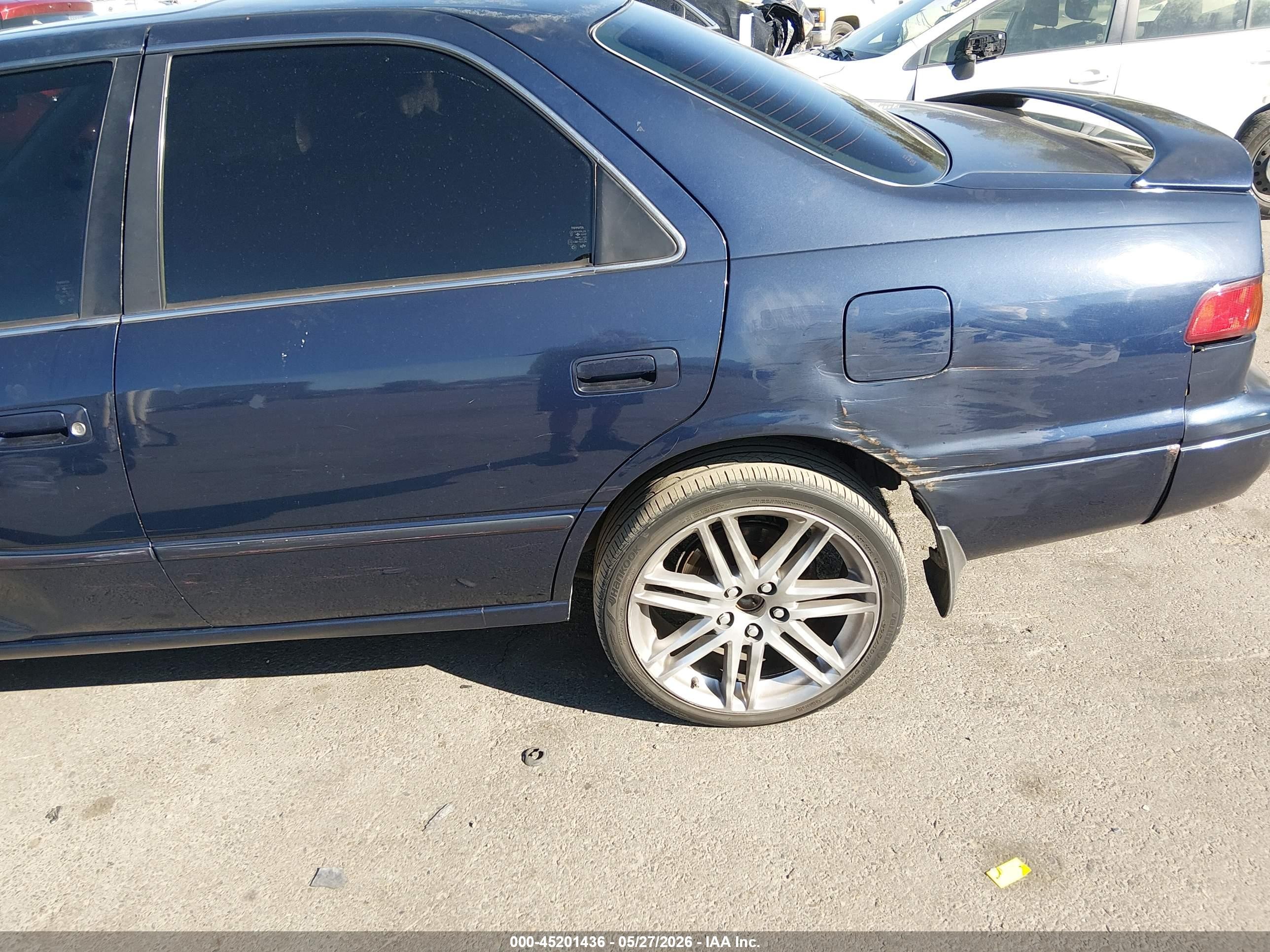 1999 Toyota Camry Le V6/xle V6 Синий vin: JT2BF28KXX0152363