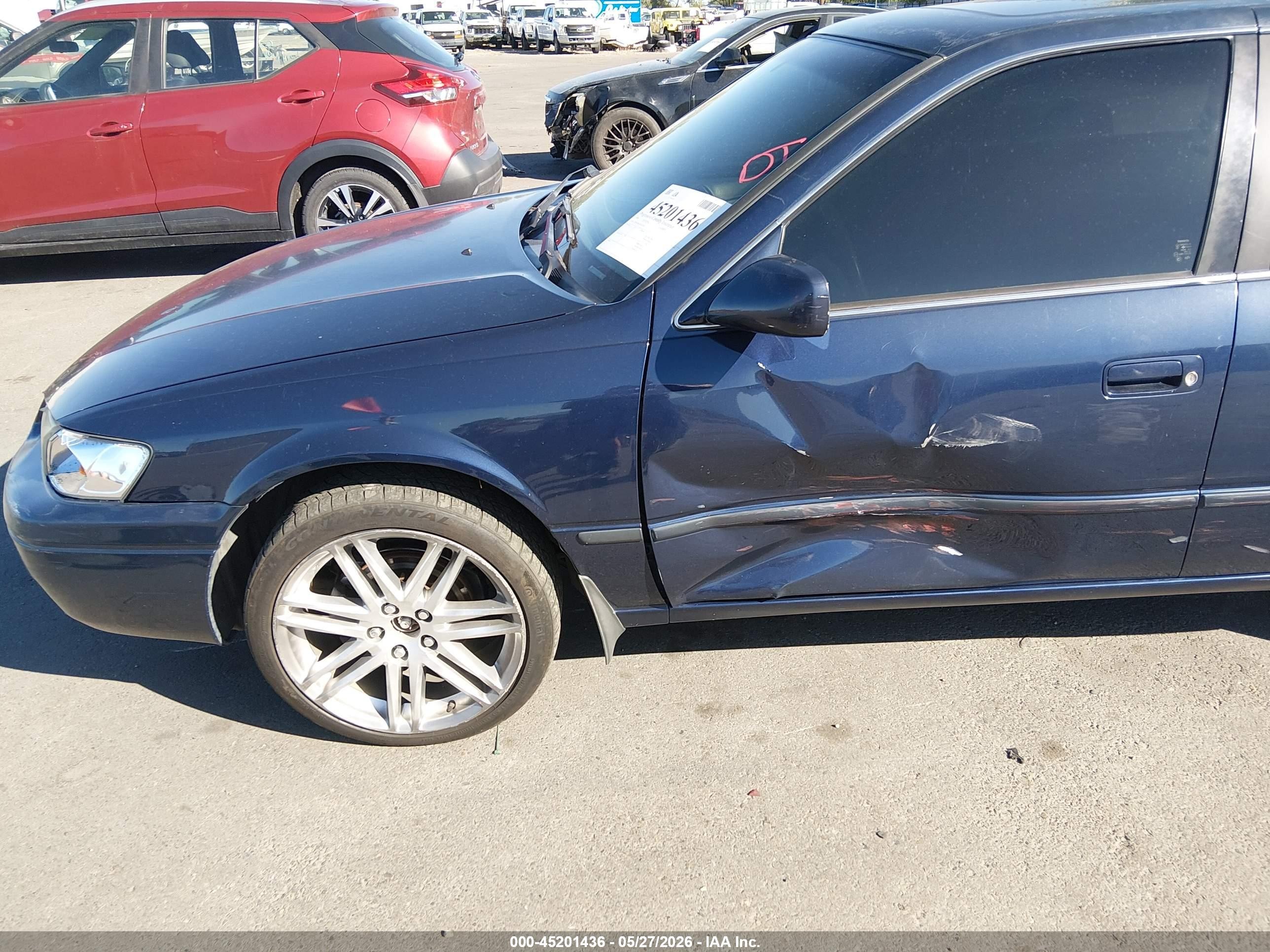 1999 Toyota Camry Le V6/xle V6 Синий vin: JT2BF28KXX0152363