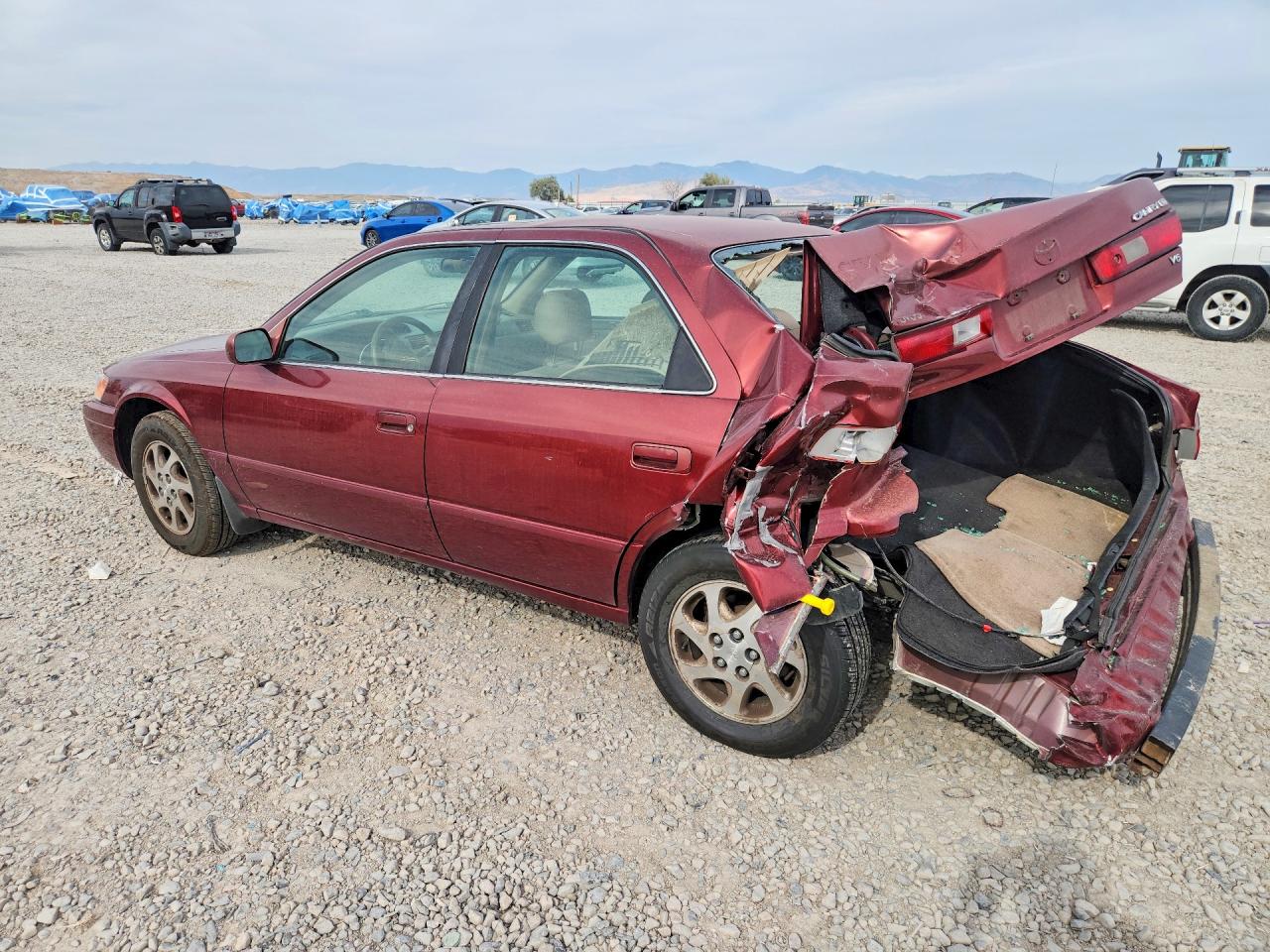 1999 Toyota Camry Xle V6 Burgundy vin: JT2BF28KXX0209130