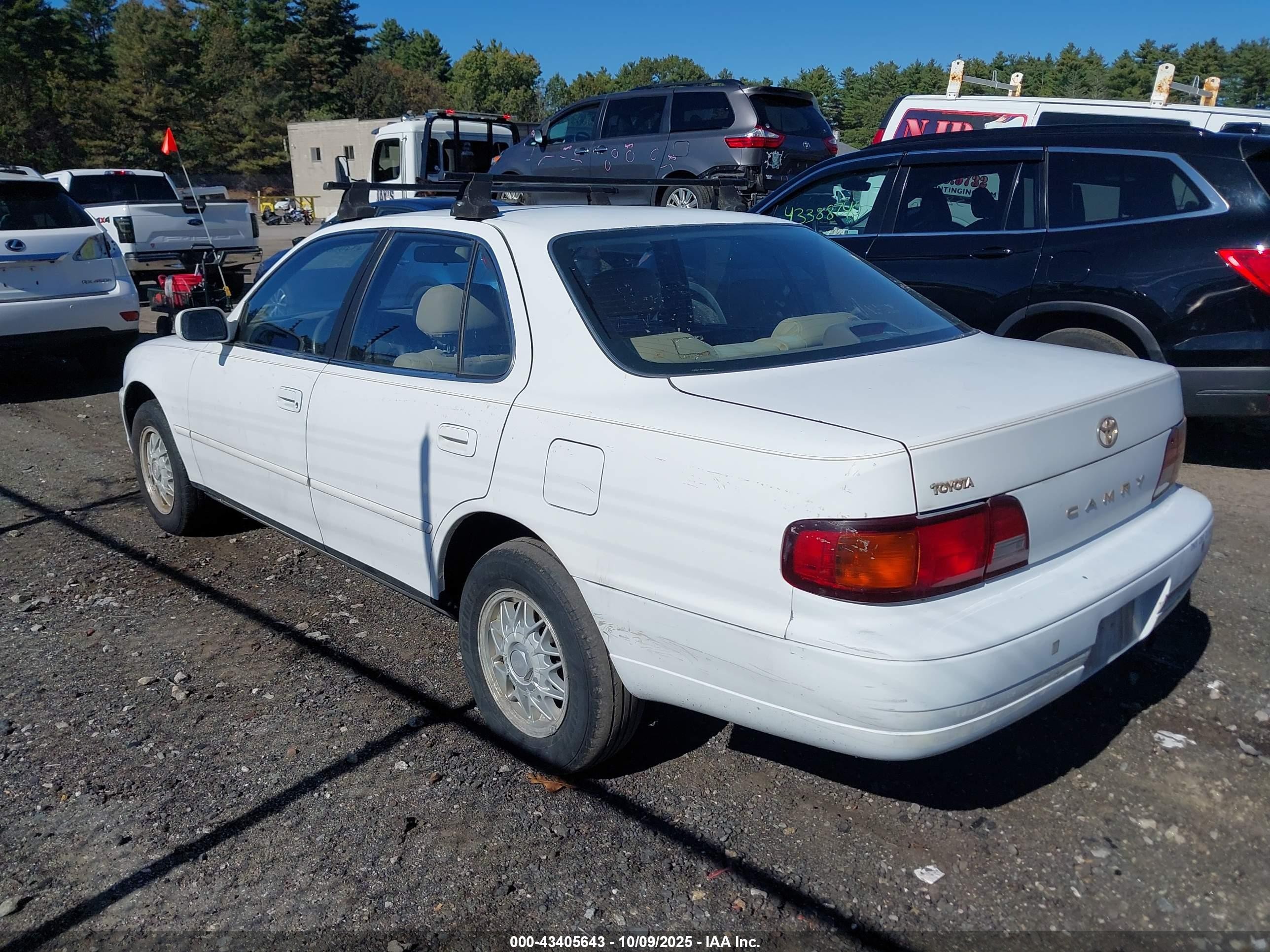1996 Toyota Camry Dx/le/xle White vin: JT2BG12K0T0349441