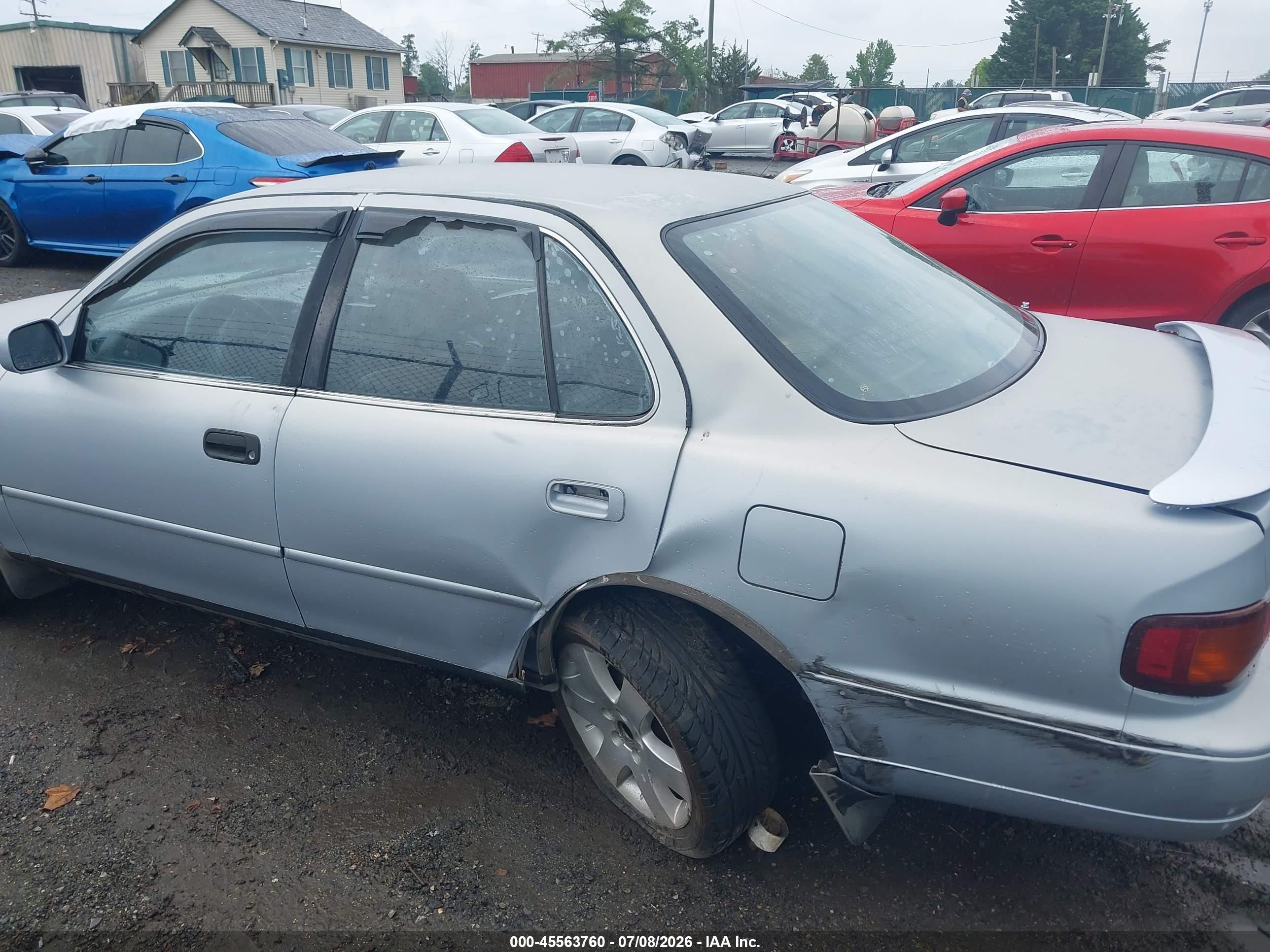 1996 Toyota Camry Dx/le/xle Light Blue vin: JT2BG12K3T0344007