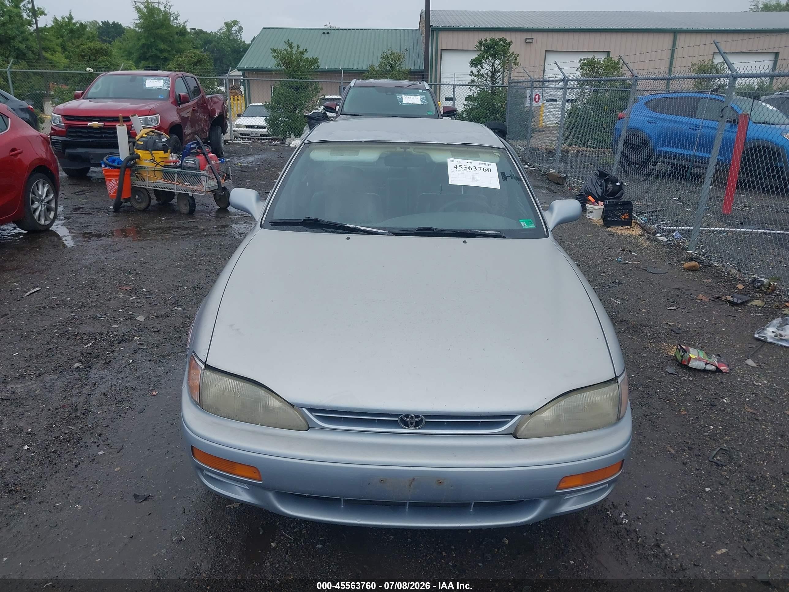 1996 Toyota Camry Dx/le/xle Light Blue vin: JT2BG12K3T0344007