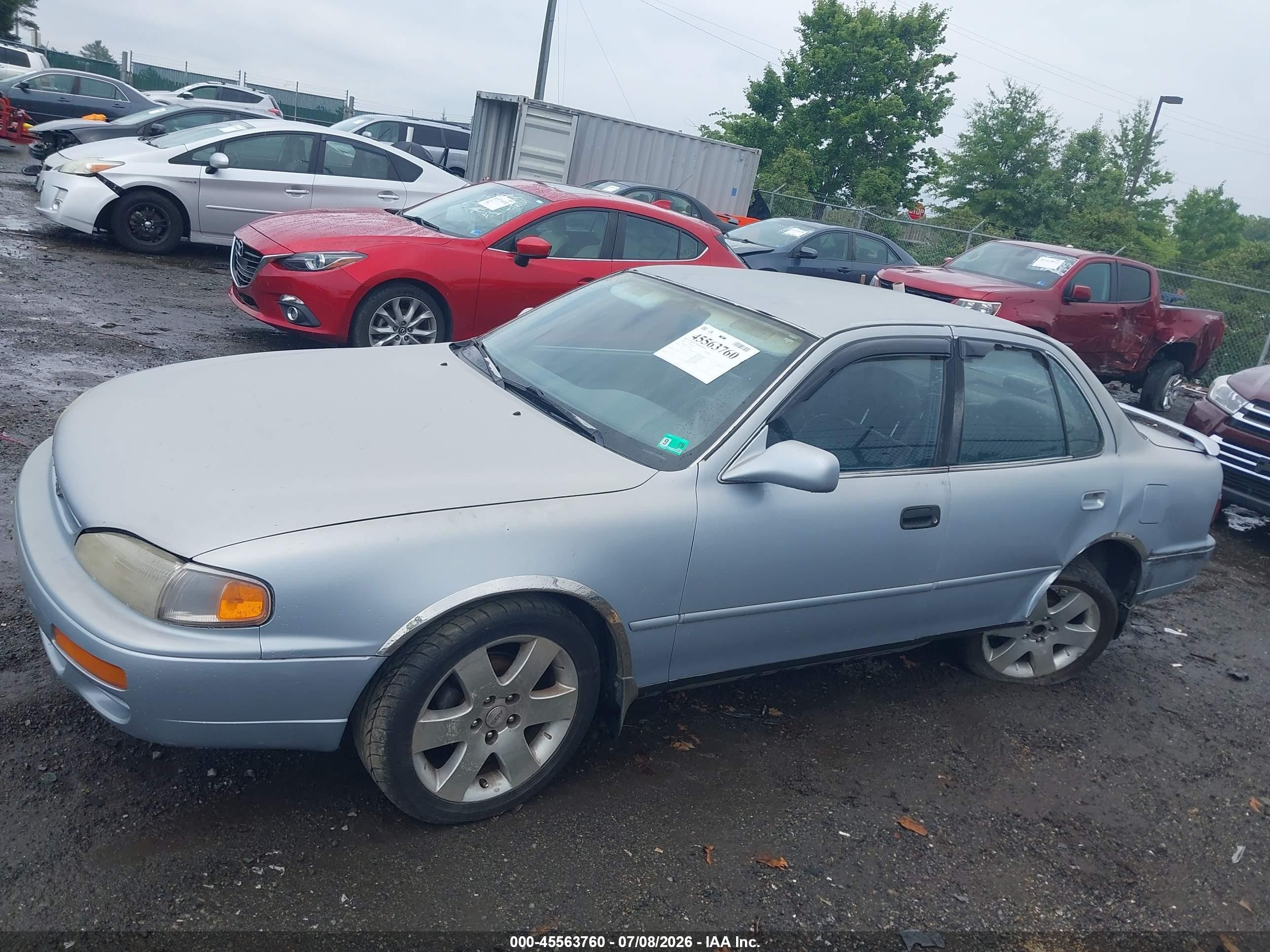 1996 Toyota Camry Dx/le/xle Light Blue vin: JT2BG12K3T0344007