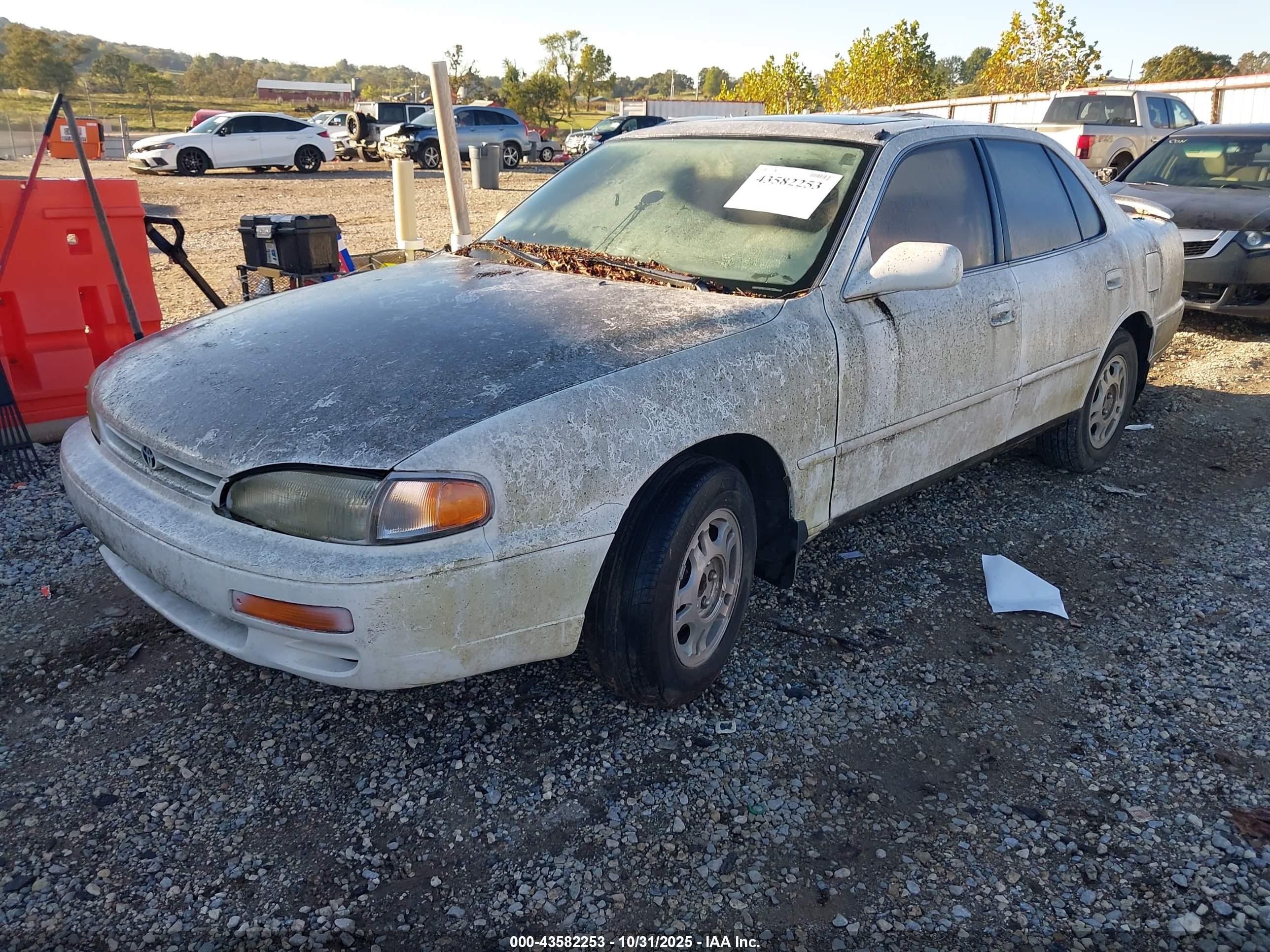 1996 Toyota Camry Dx/le/xle White vin: JT2BG12K4T0364606