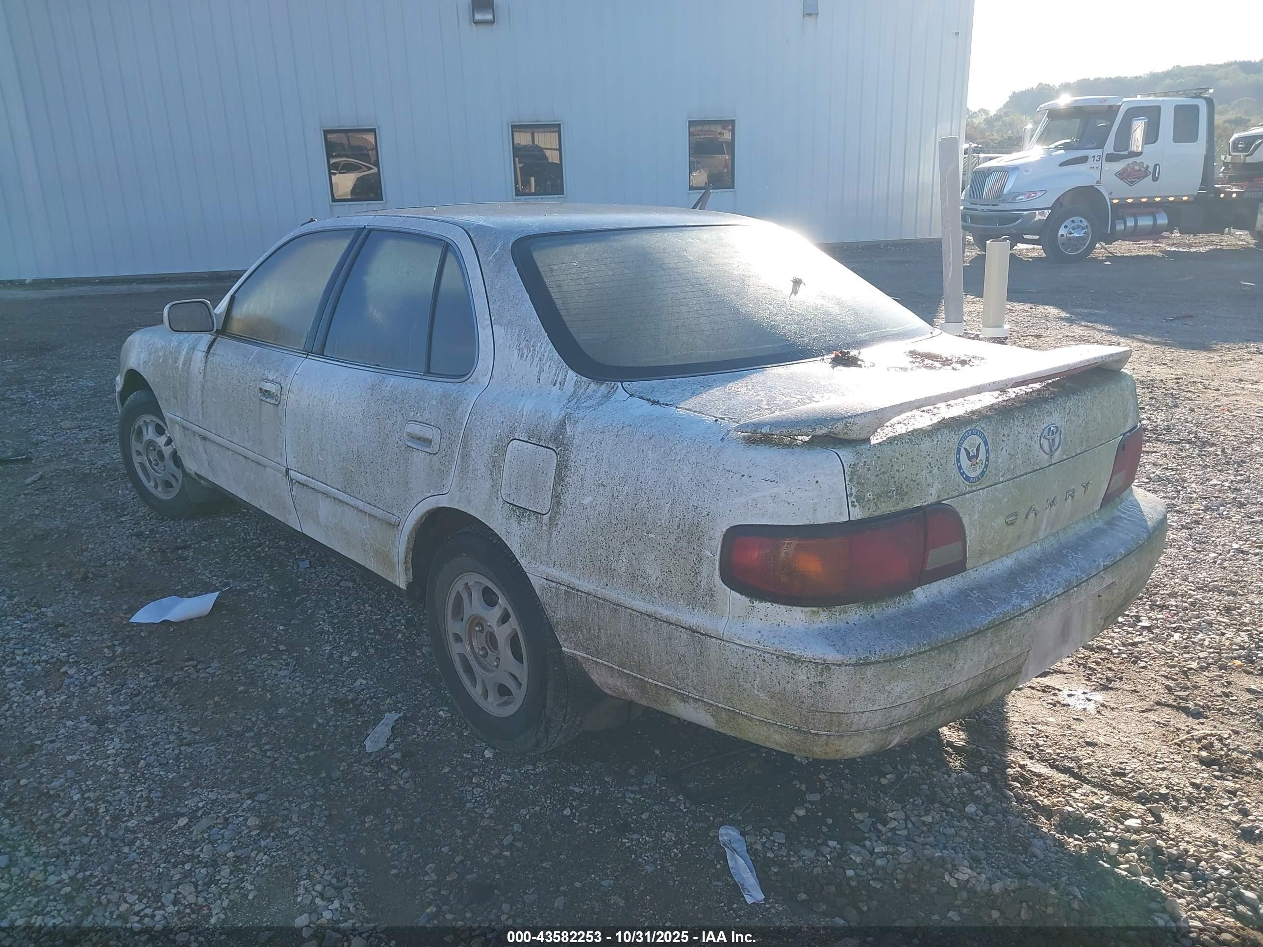 1996 Toyota Camry Dx/le/xle White vin: JT2BG12K4T0364606