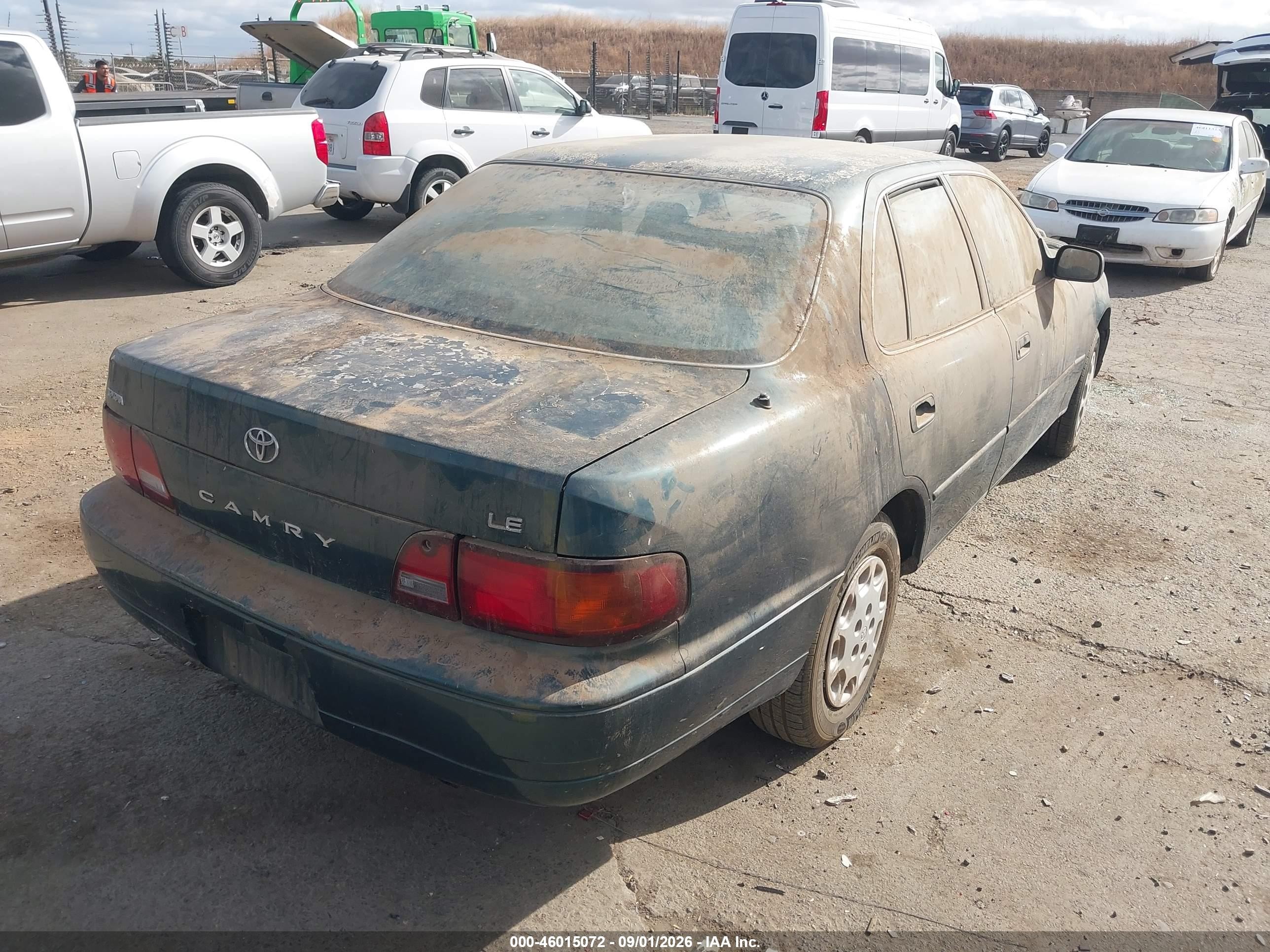 1996 Toyota Camry Dx/le/xle Green vin: JT2BG12K4T0419037
