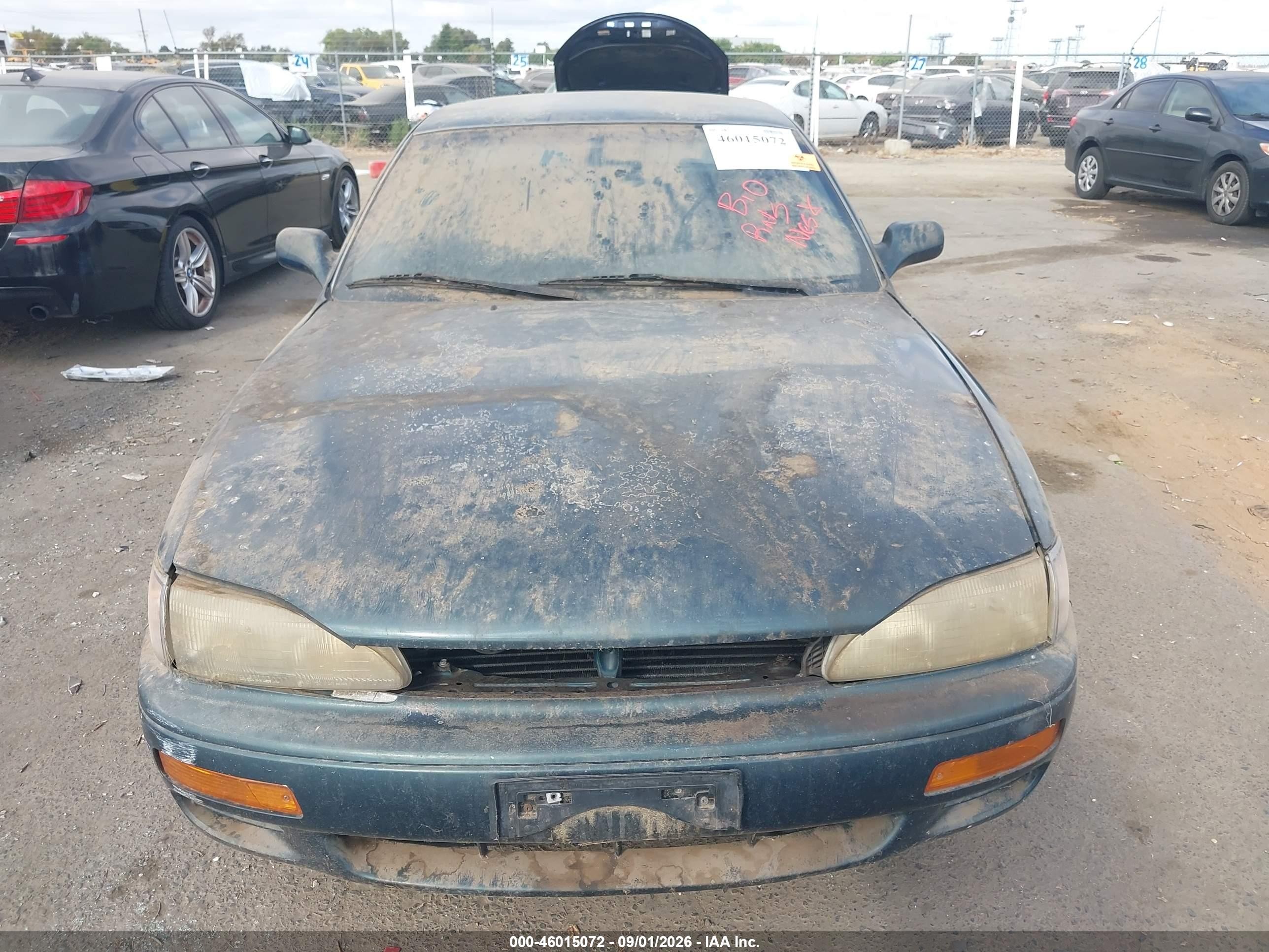 1996 Toyota Camry Dx/le/xle Green vin: JT2BG12K4T0419037
