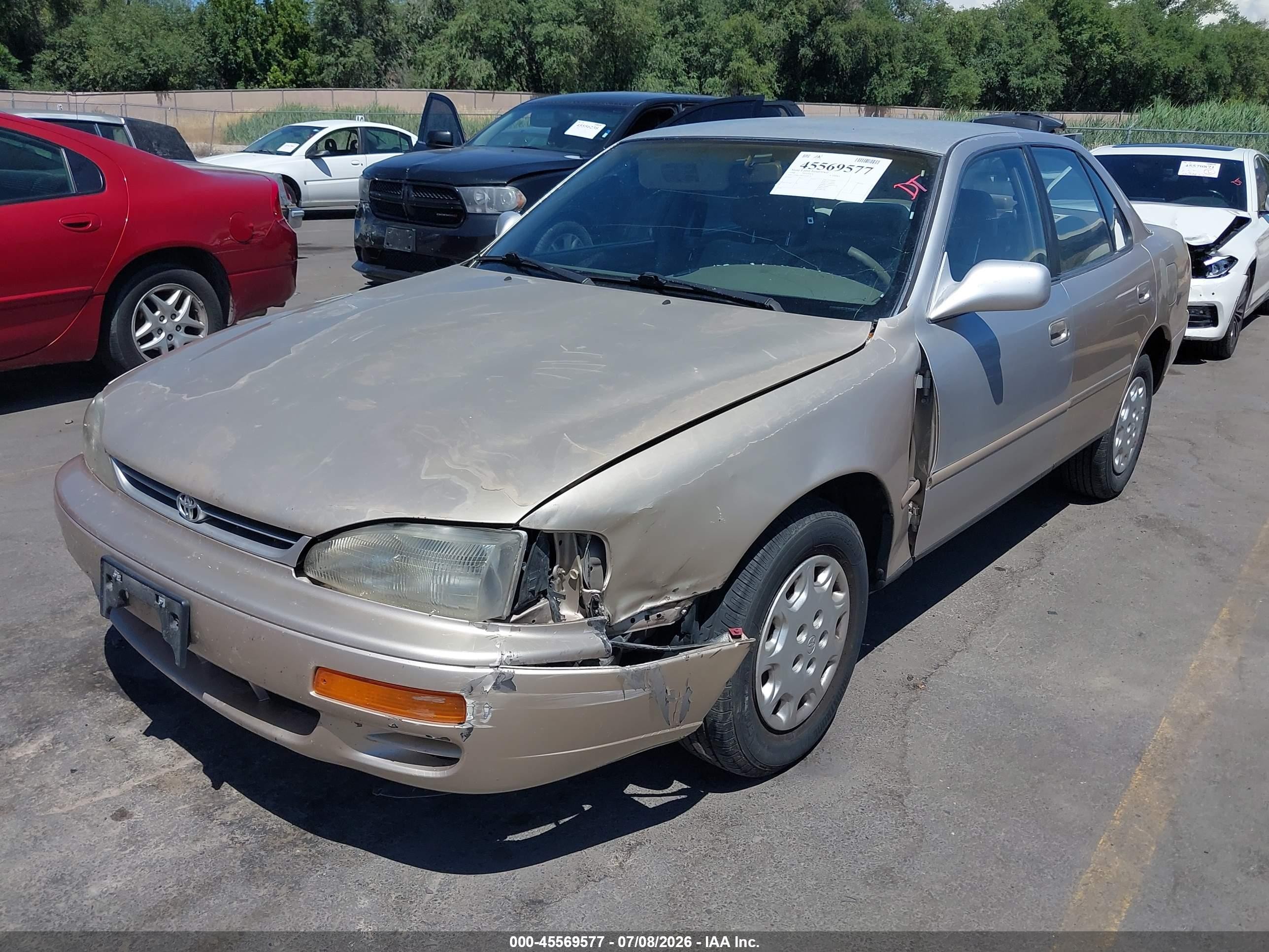 1996 Toyota Camry Dx/le/xle Gold vin: JT2BG12K6T0349573