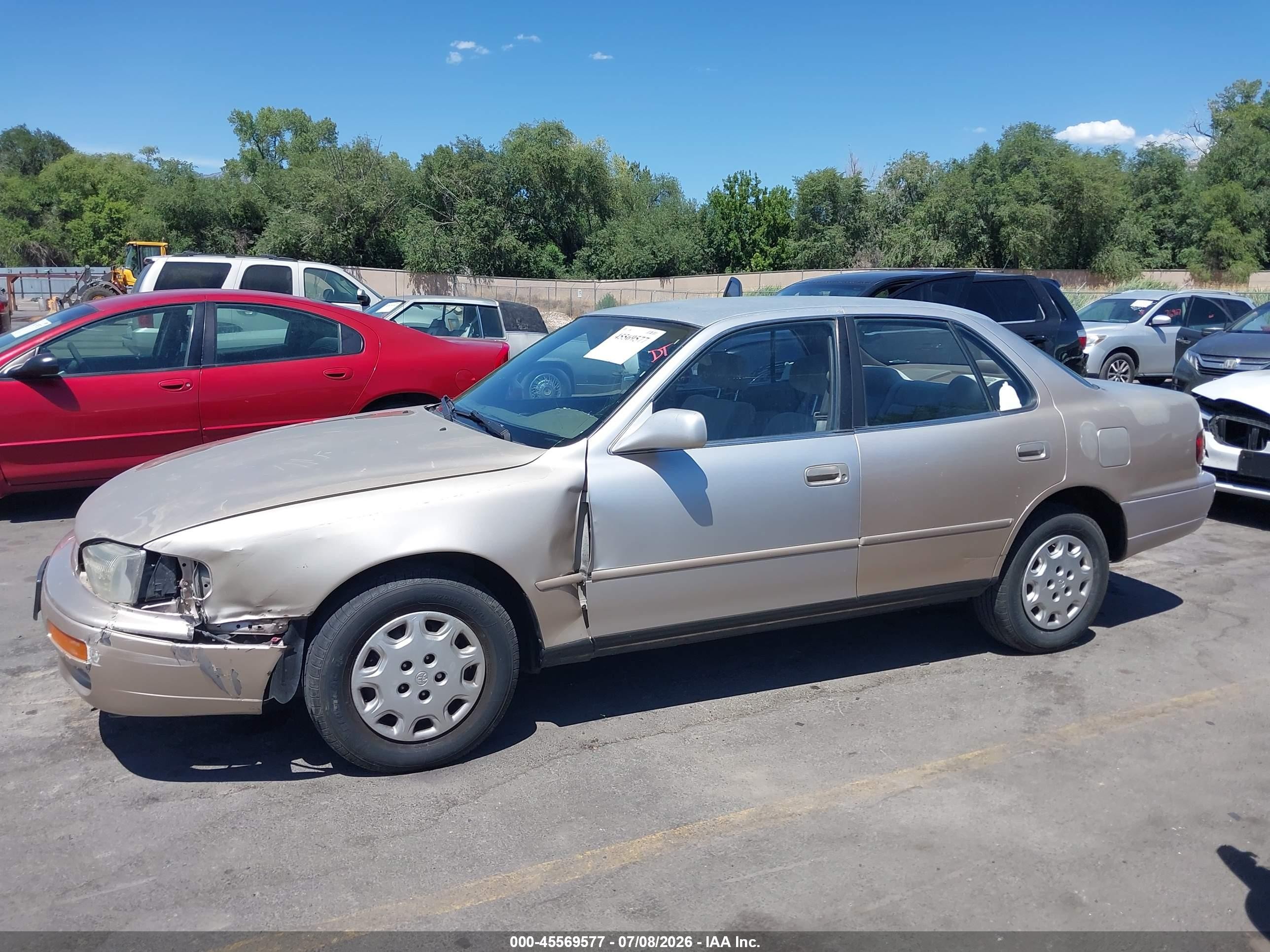 1996 Toyota Camry Dx/le/xle Gold vin: JT2BG12K6T0349573