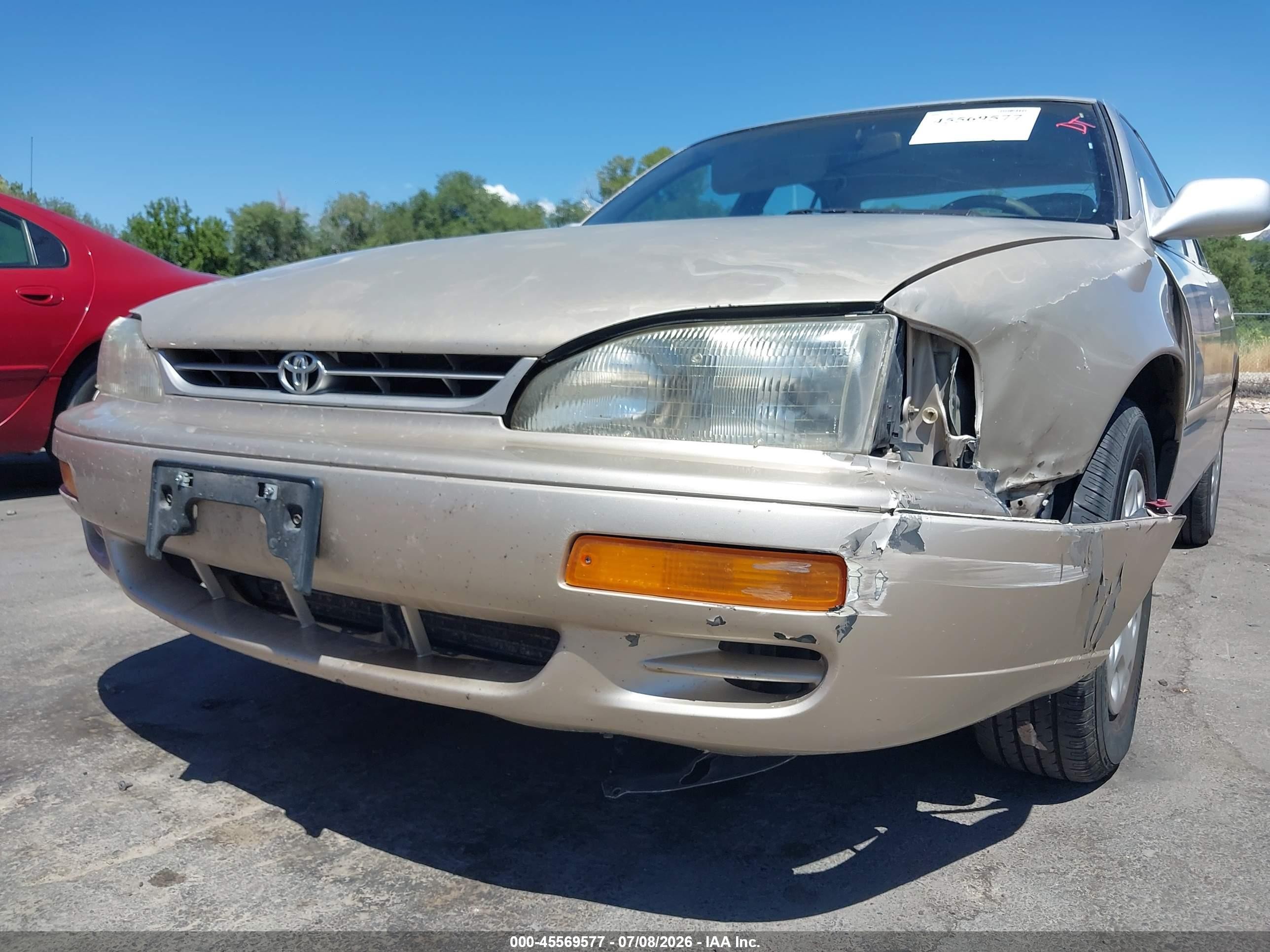 1996 Toyota Camry Dx/le/xle Gold vin: JT2BG12K6T0349573