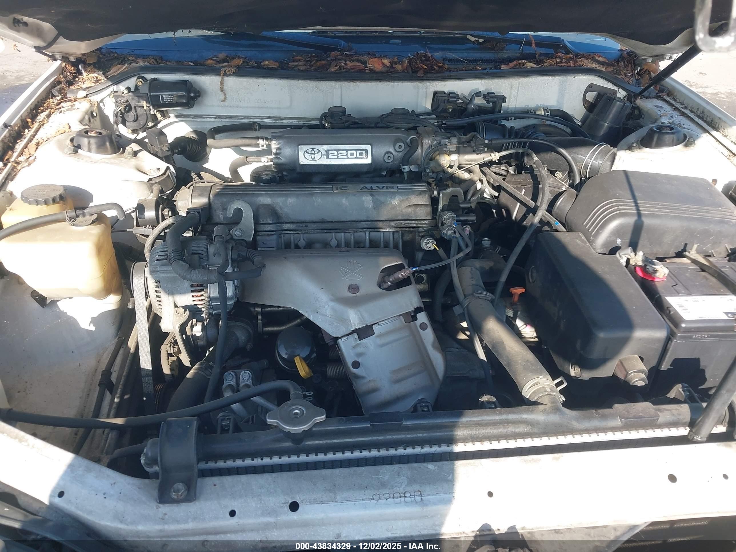 1996 Toyota Camry Dx/le/xle White vin: JT2BG12K7T0349971