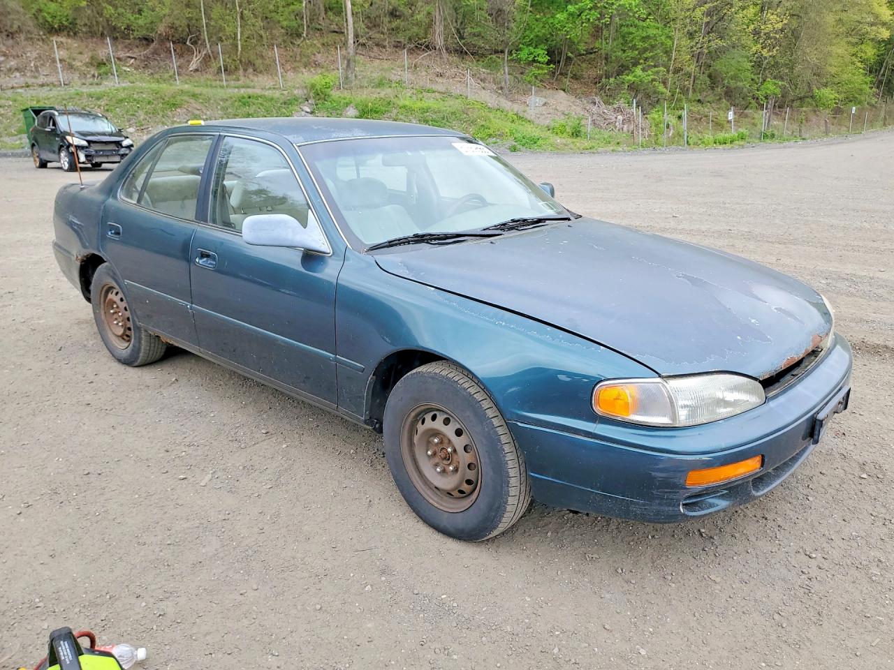1996 Toyota Camry Le Teal vin: JT2BG12K8T0414357