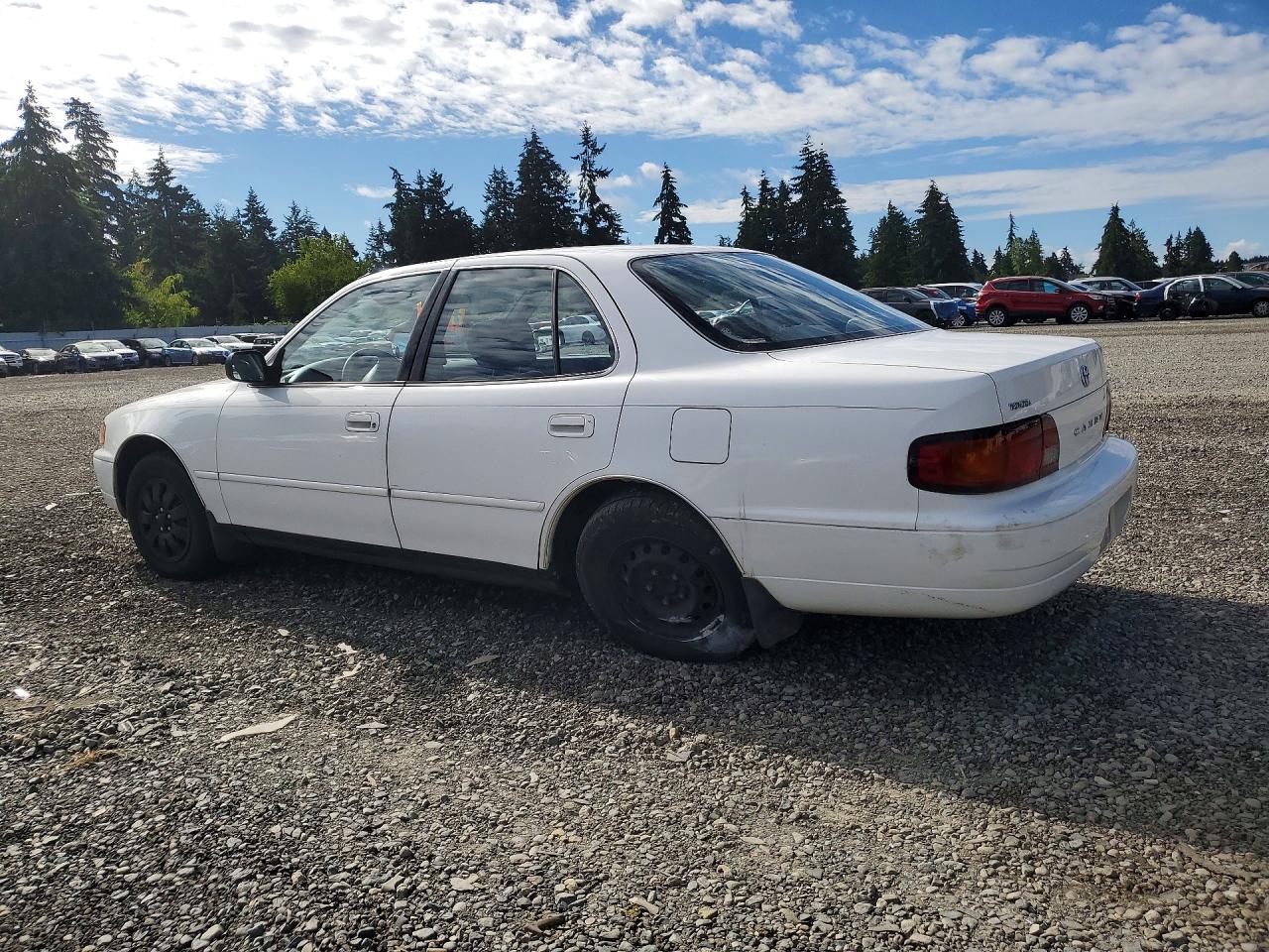 1996 Toyota Camry Dx White vin: JT2BG12K9T0342214