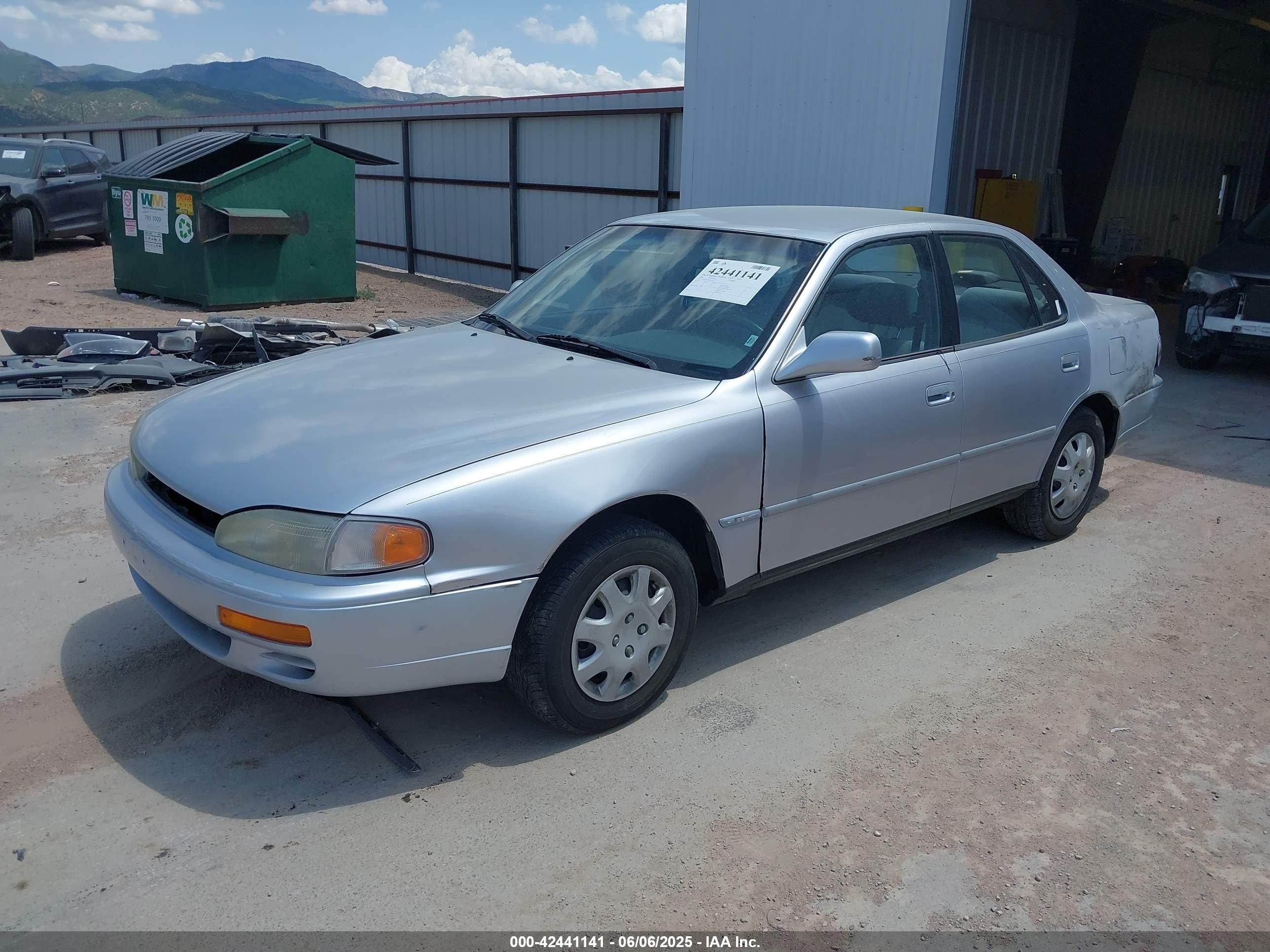 1996 Toyota Camry Dx/le/xle Silver vin: JT2BG12K9T0355173