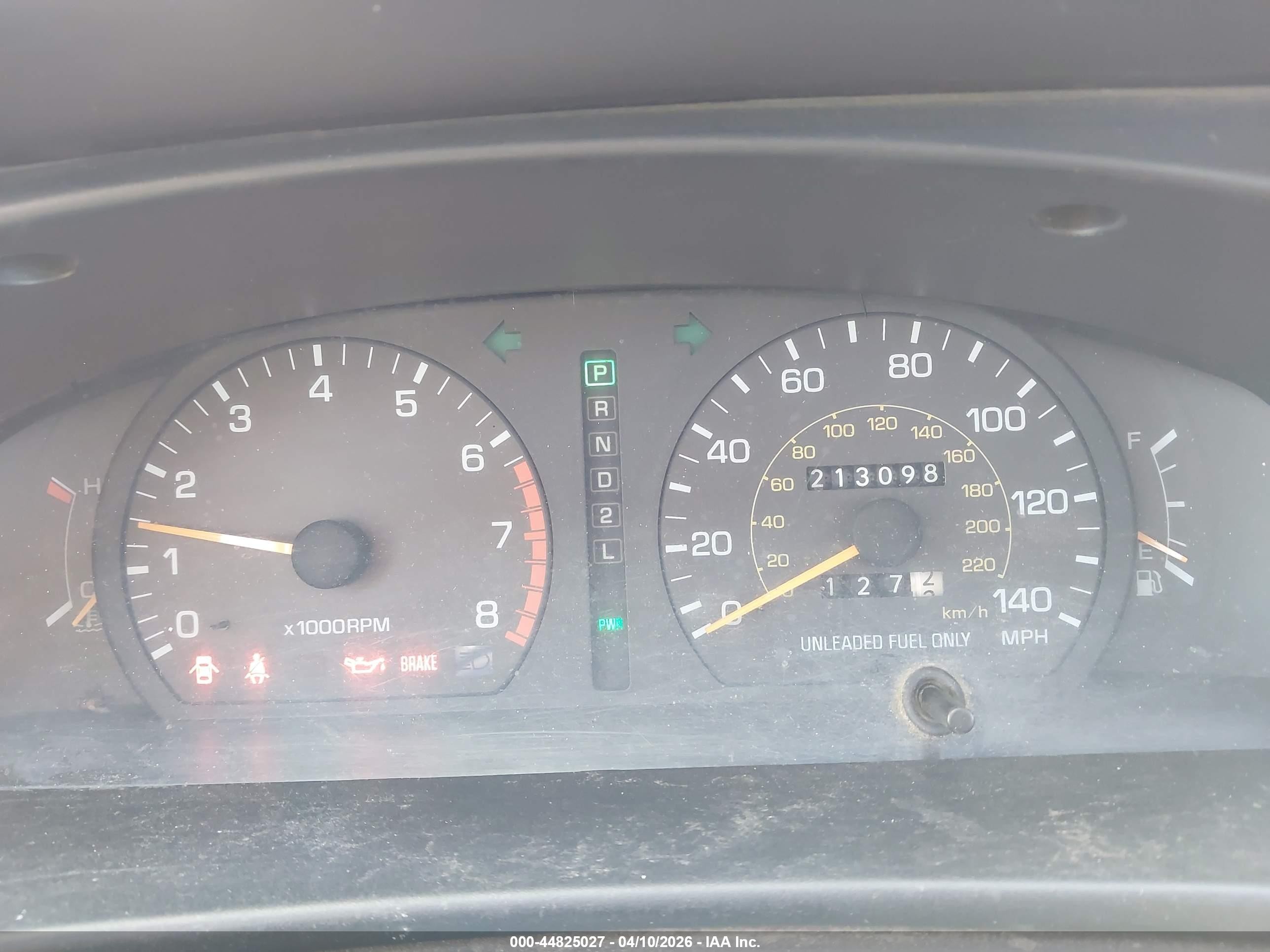 1996 Toyota Camry Dx/le/xle Gray vin: JT2BG12KXT0358857