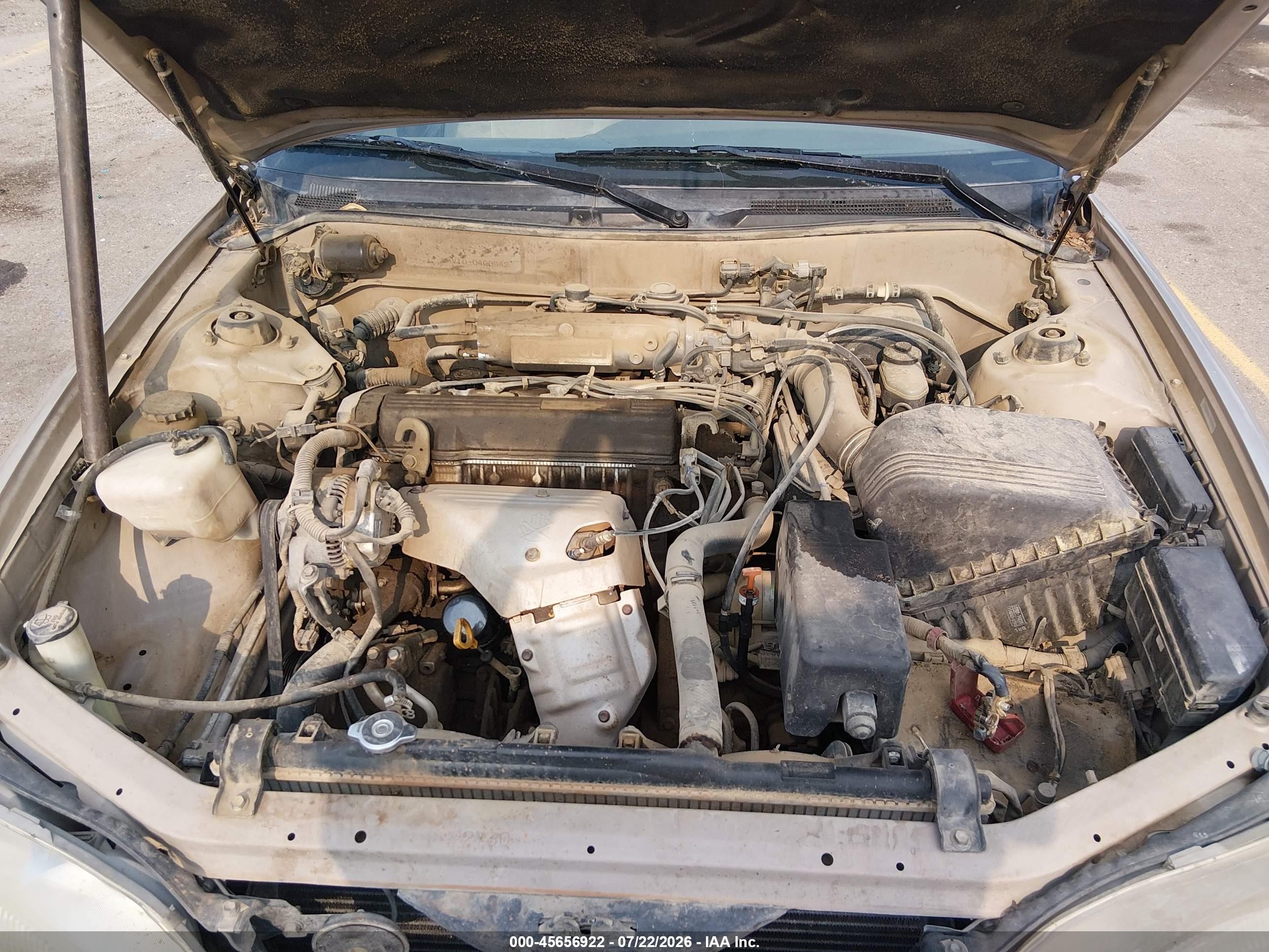 1996 Toyota Camry Dx/le/xle Beige vin: JT2BG12KXT0400542
