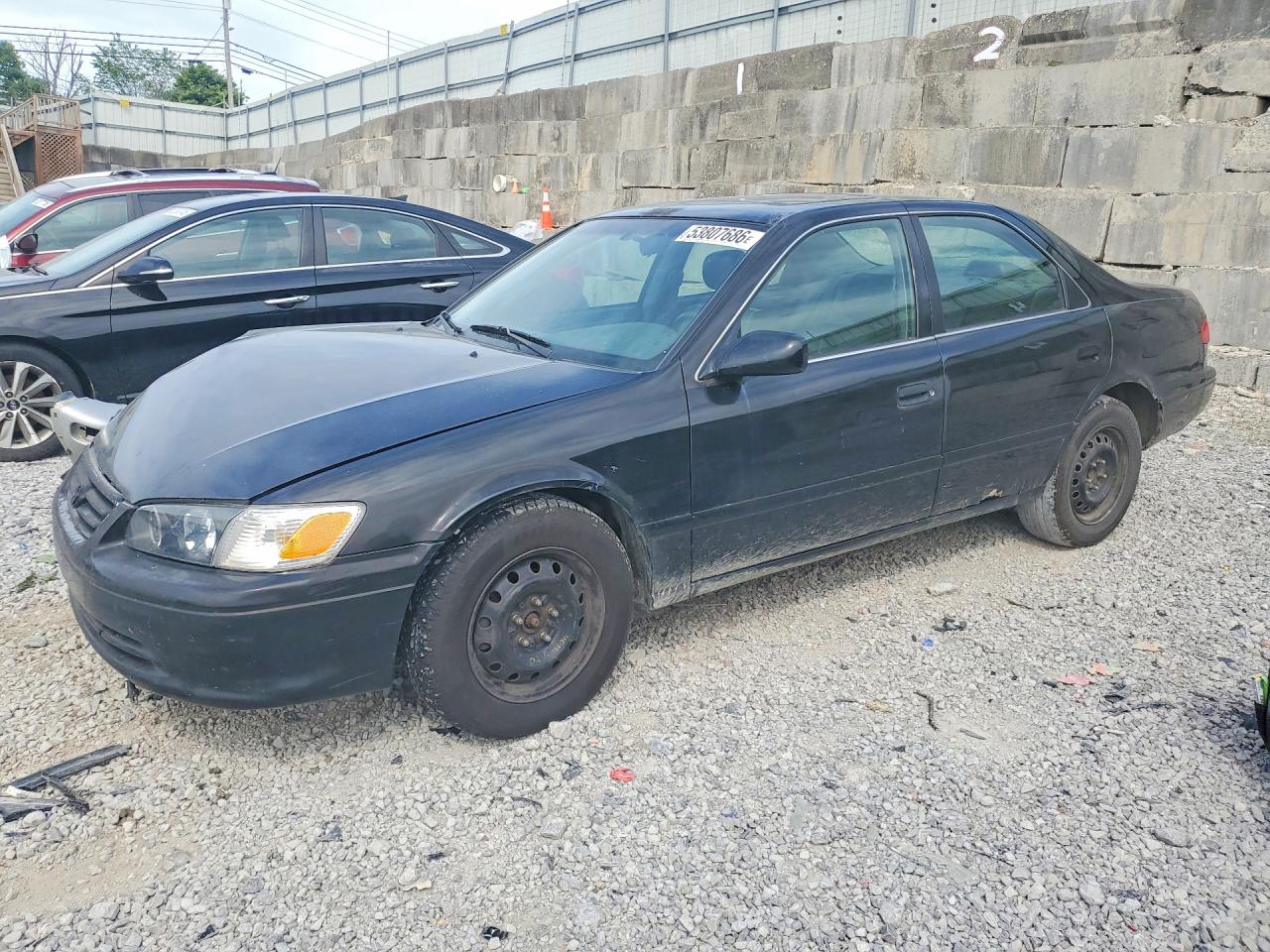 2001 Toyota Camry Ce Black vin: JT2BG22K010537539