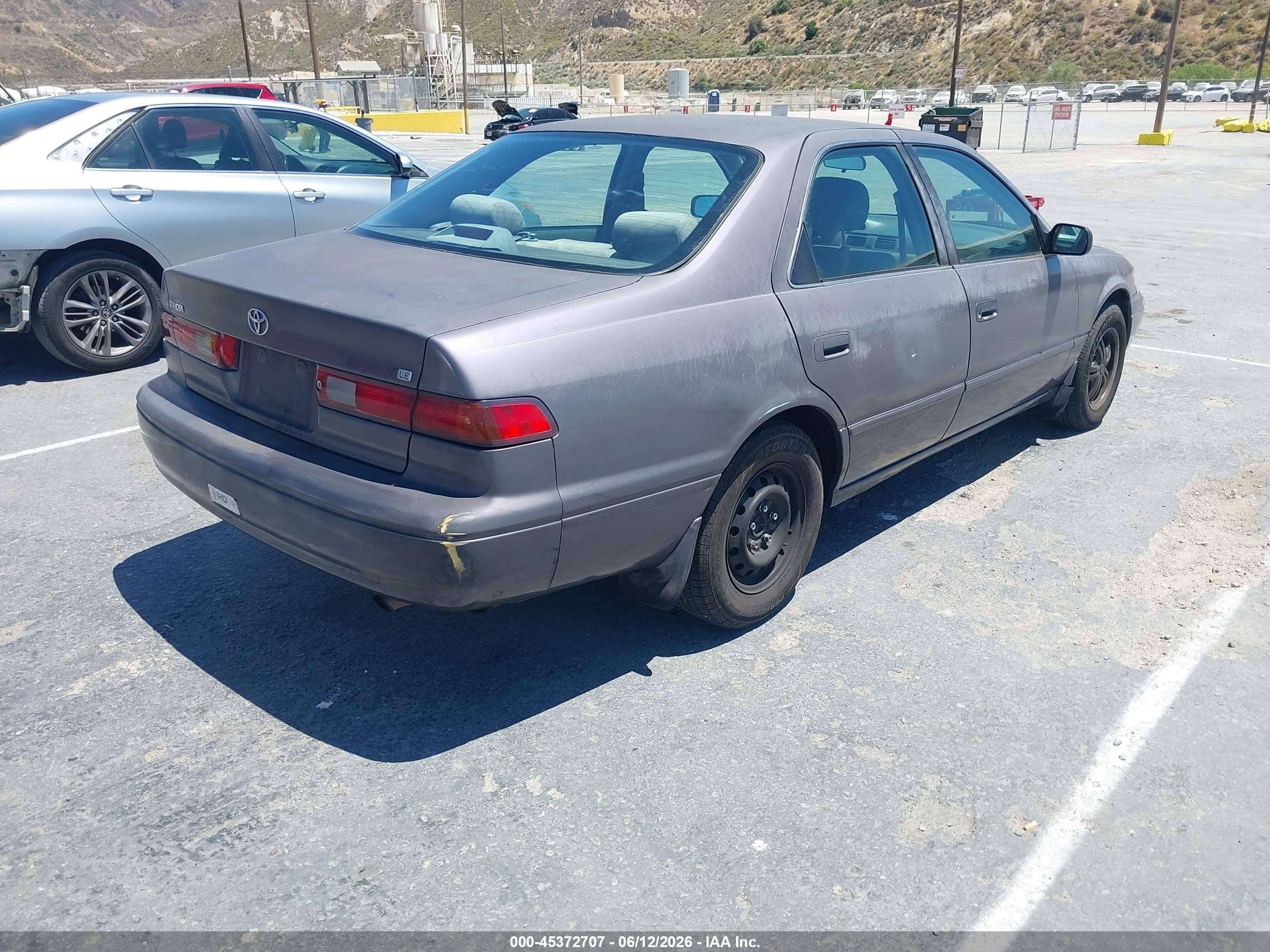 1997 Toyota Camry Le/xle Purple vin: JT2BG22K0V0015726
