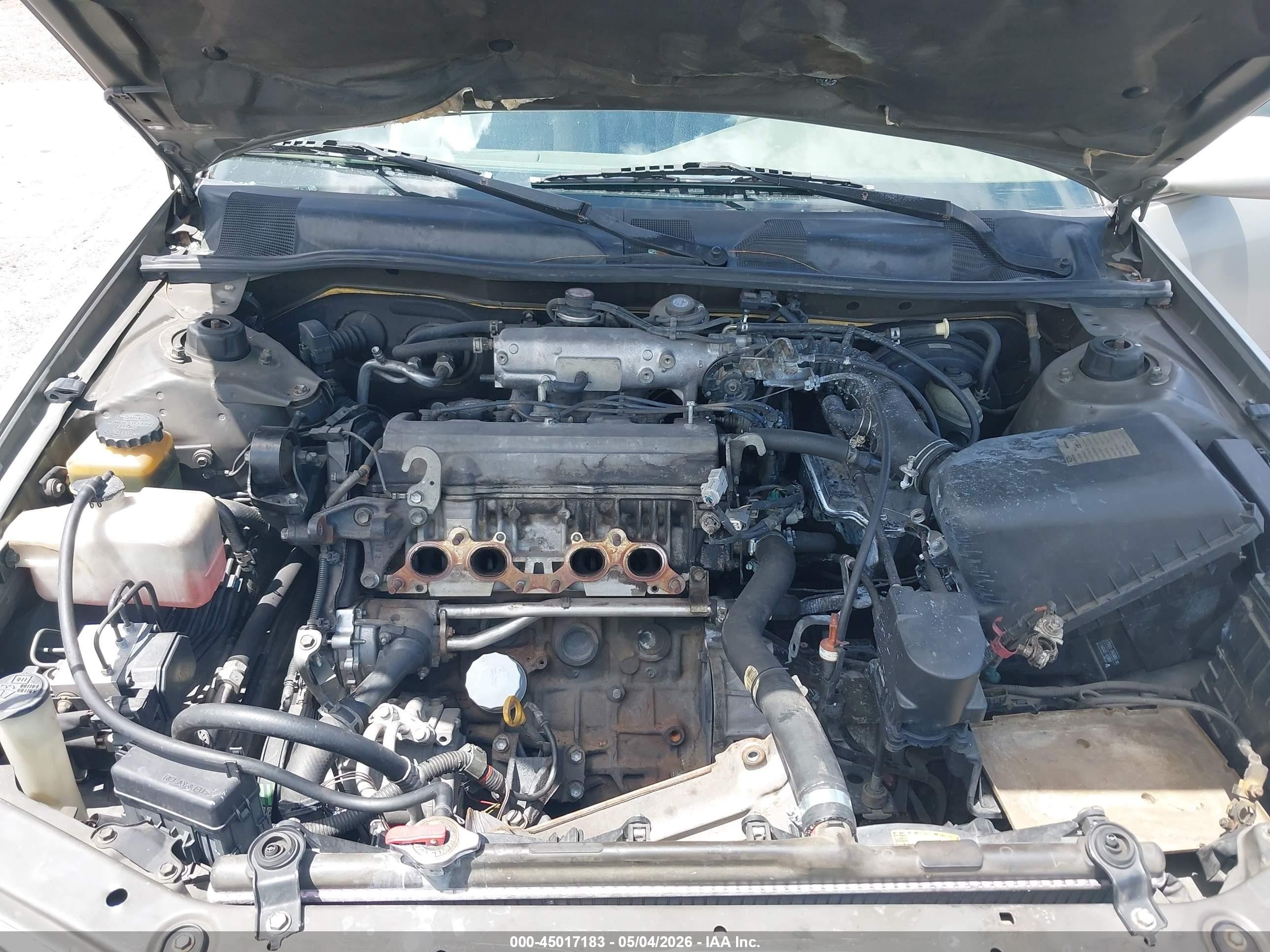 1998 Toyota Camry Le Gray vin: JT2BG22K0W0260883
