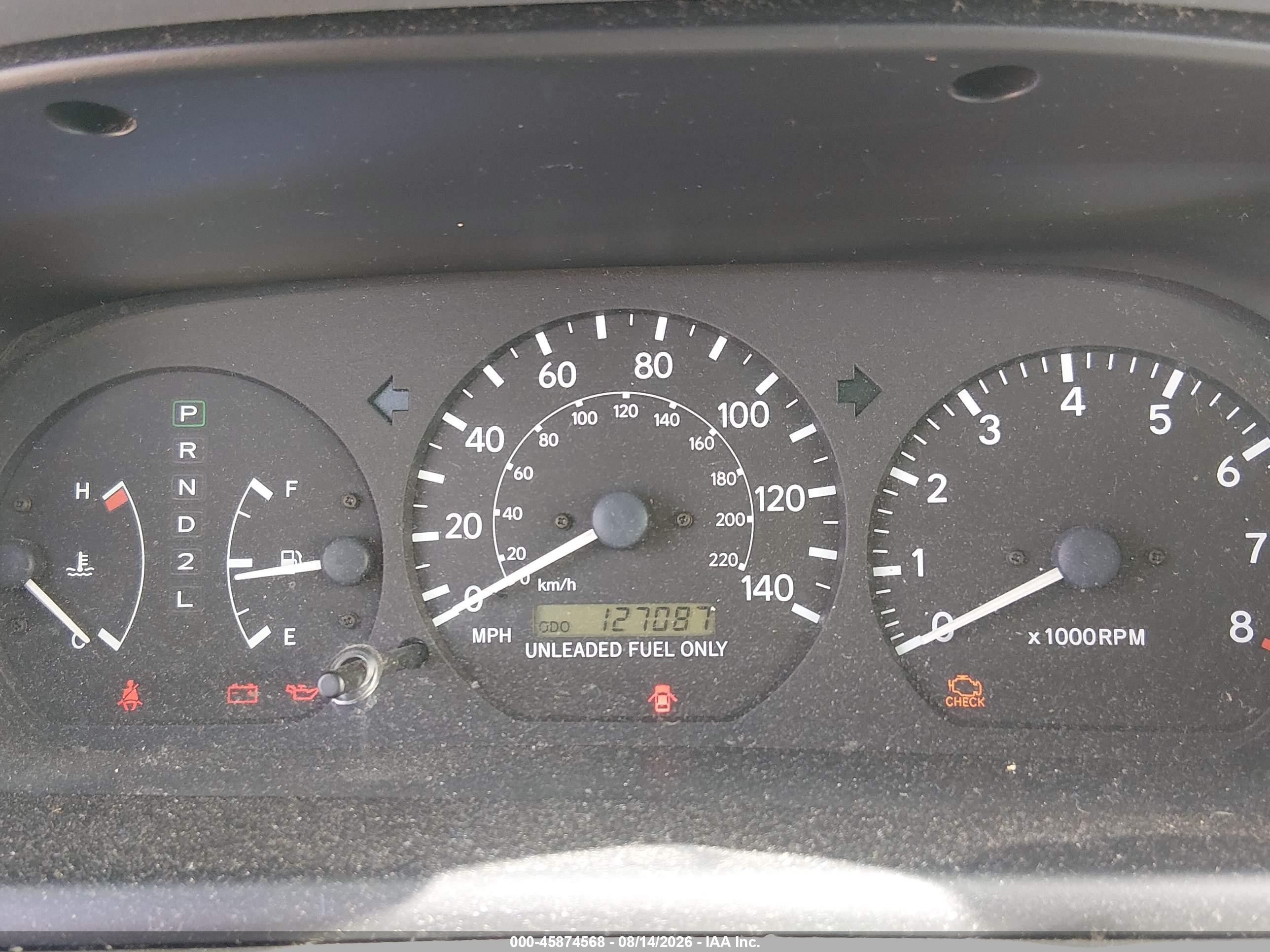 1998 Toyota Camry Le Gray vin: JT2BG22K1W0130370