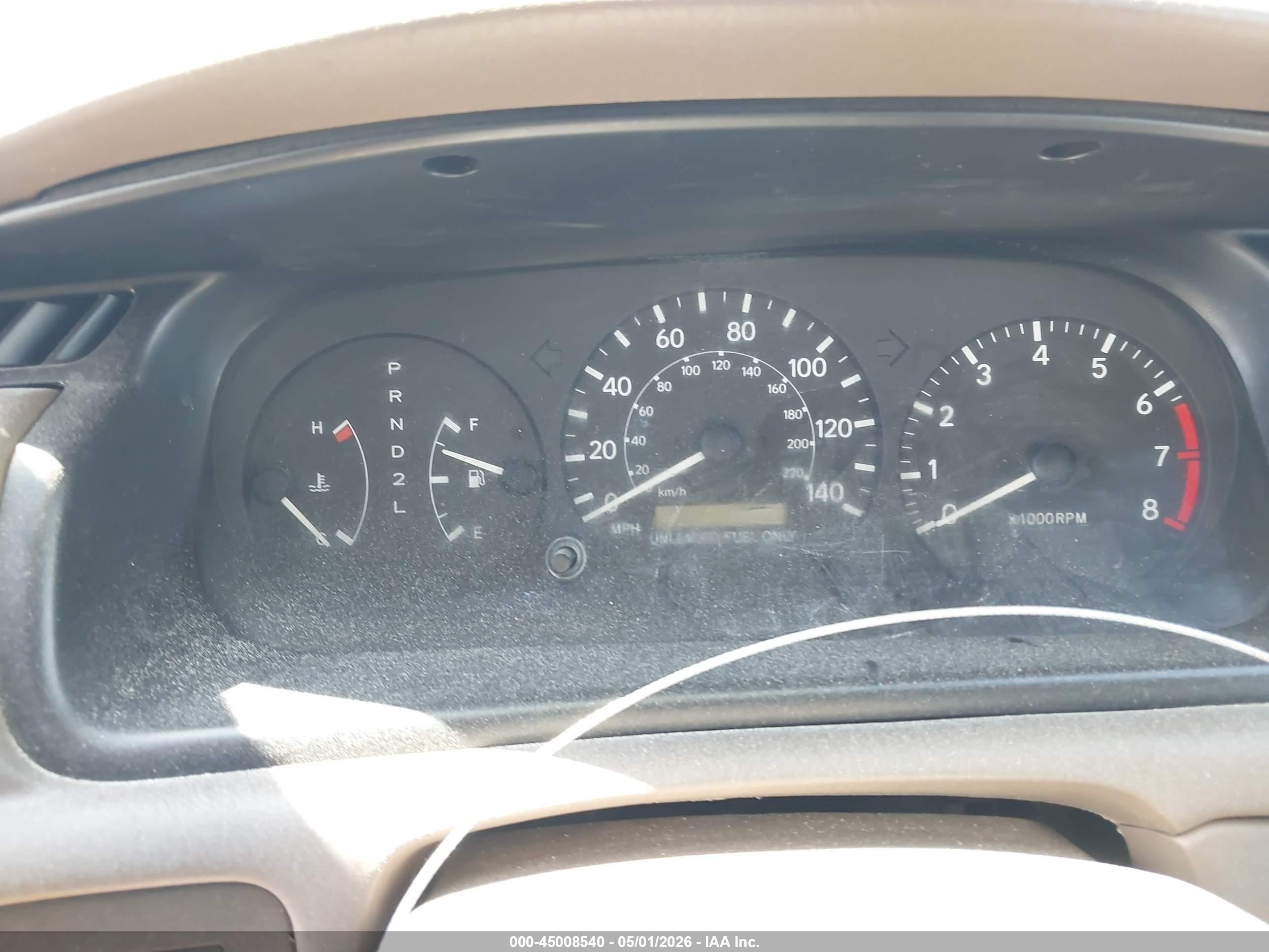 1999 Toyota Camry Le Бежевый vin: JT2BG22K1X0368981