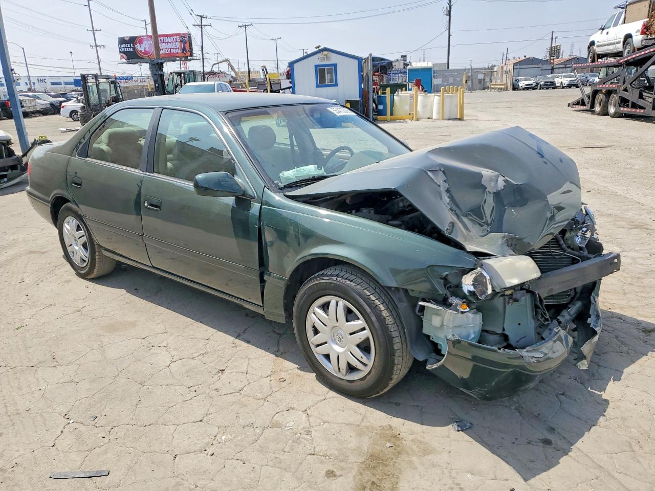 2000 Toyota Camry Le Green vin: JT2BG22K1Y0506357