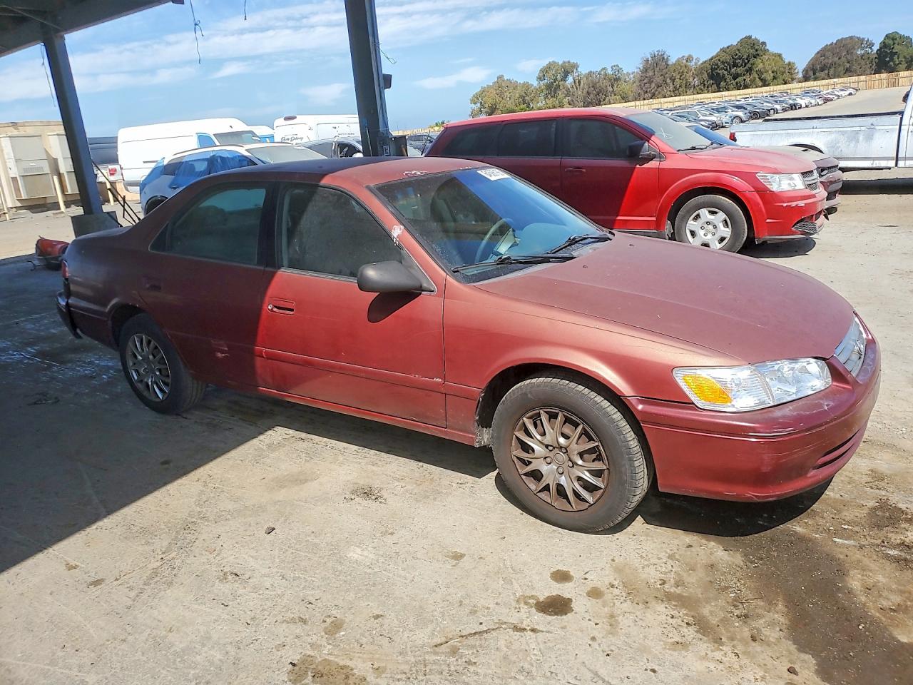2001 Toyota Camry Le Бордовый vin: JT2BG22K210539731