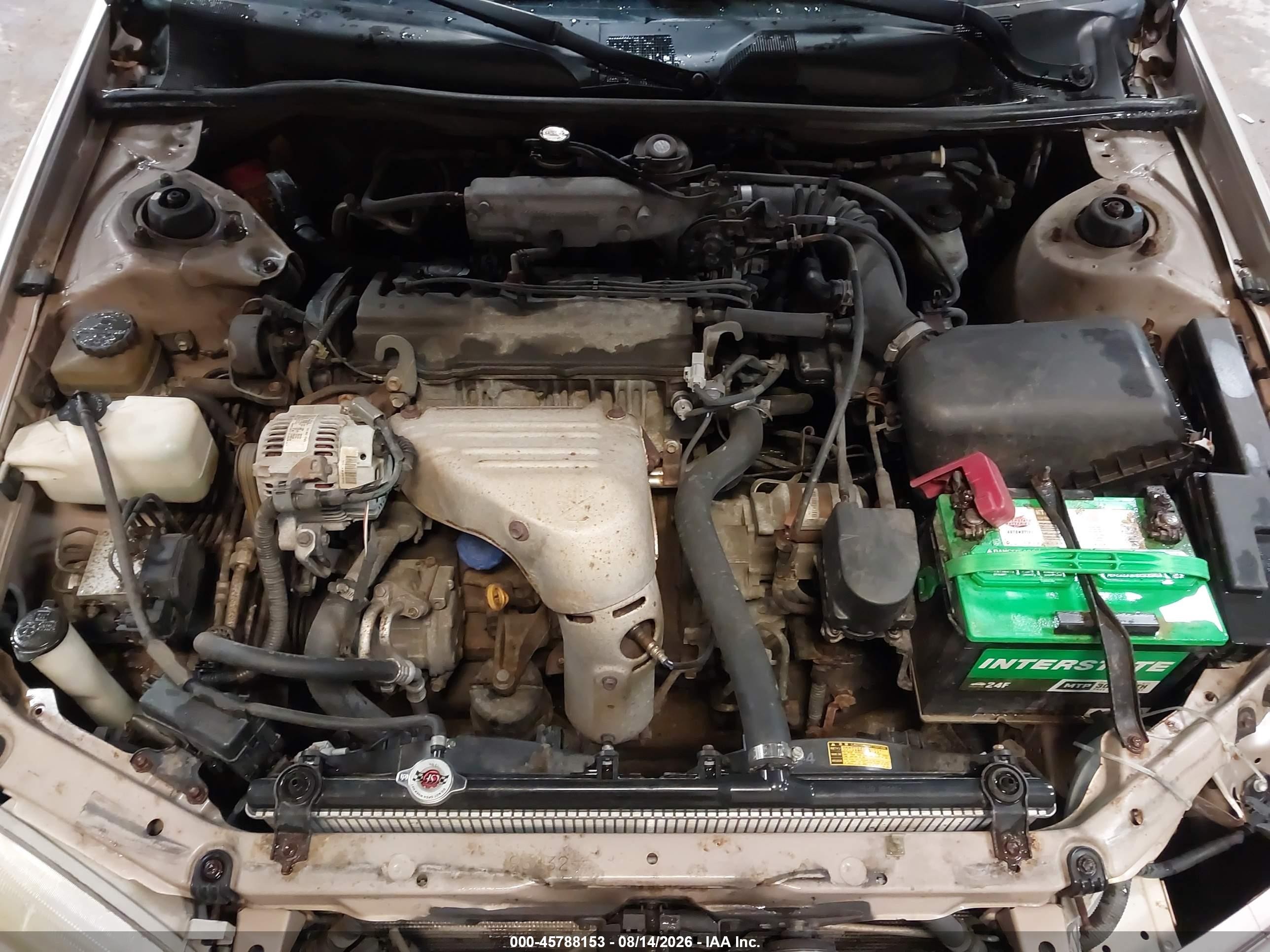 1998 Toyota Camry Le Золотой vin: JT2BG22K3W0167193