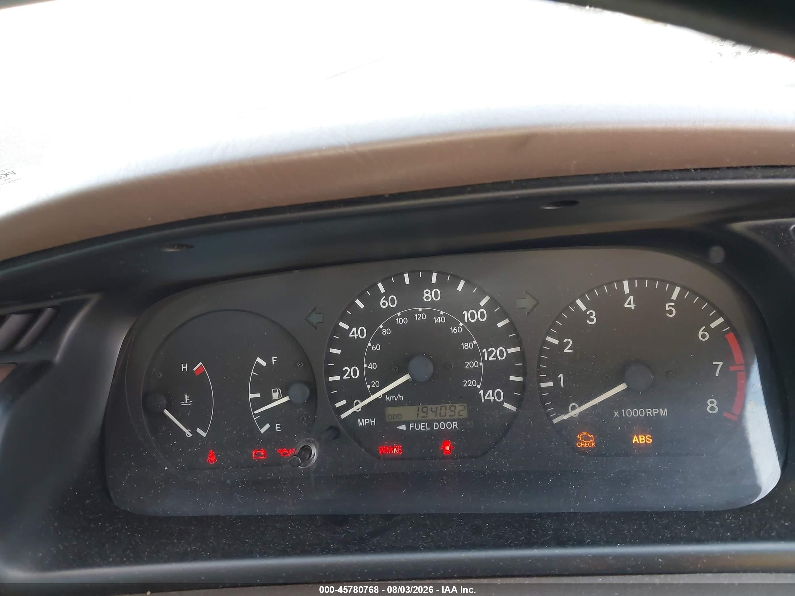 1998 Toyota Camry Le Gray vin: JT2BG22K3W0203190