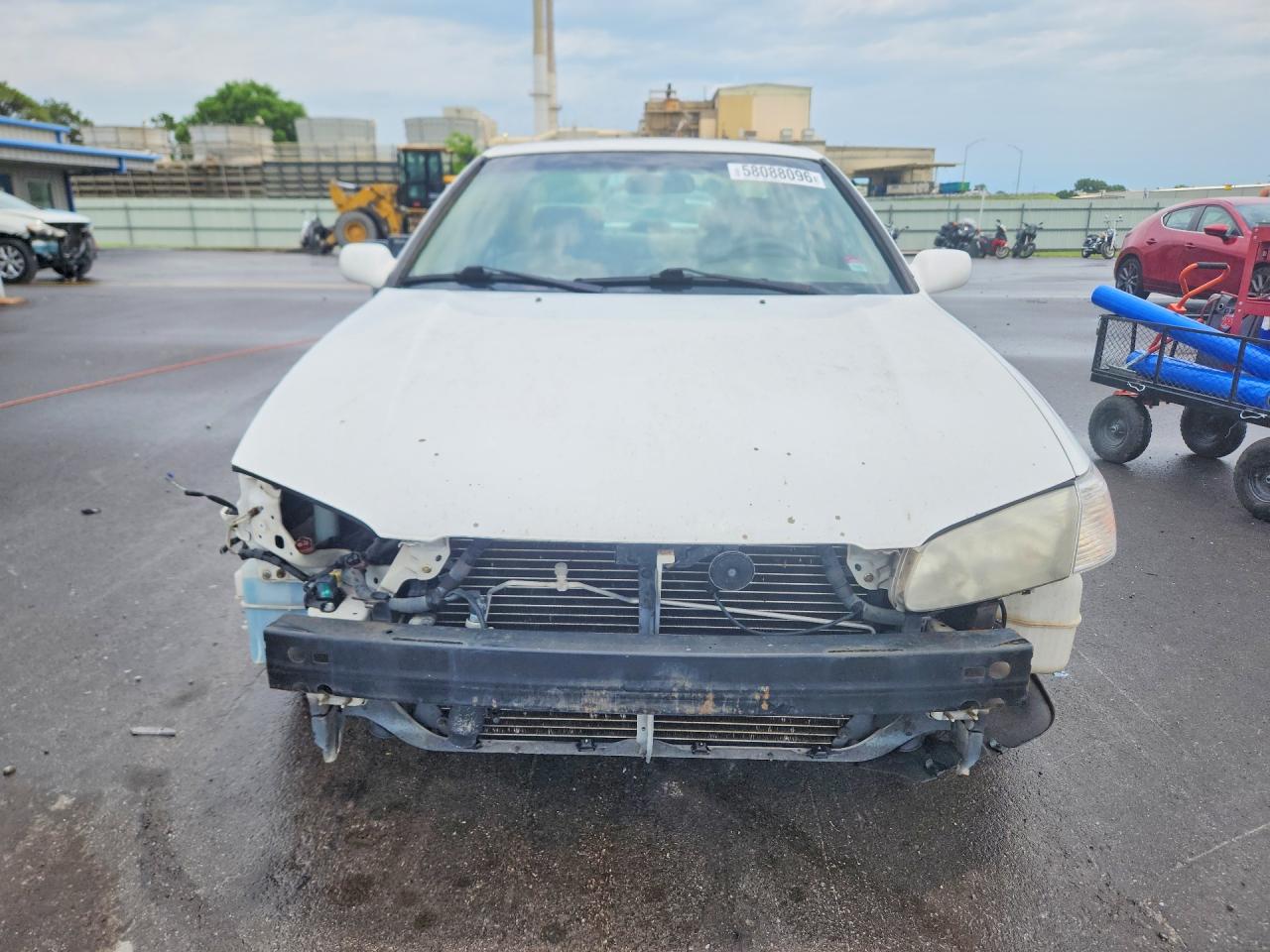 2000 Toyota Camry Le White vin: JT2BG22K3Y0498536