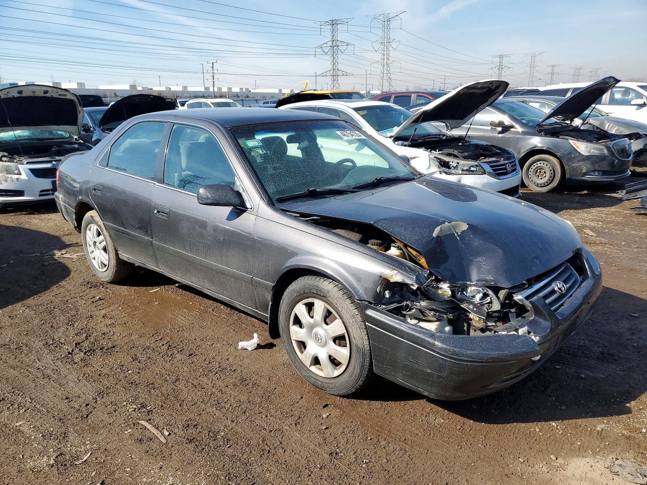 2000 Toyota Camry Le Gray vin: JT2BG22K3Y0530711