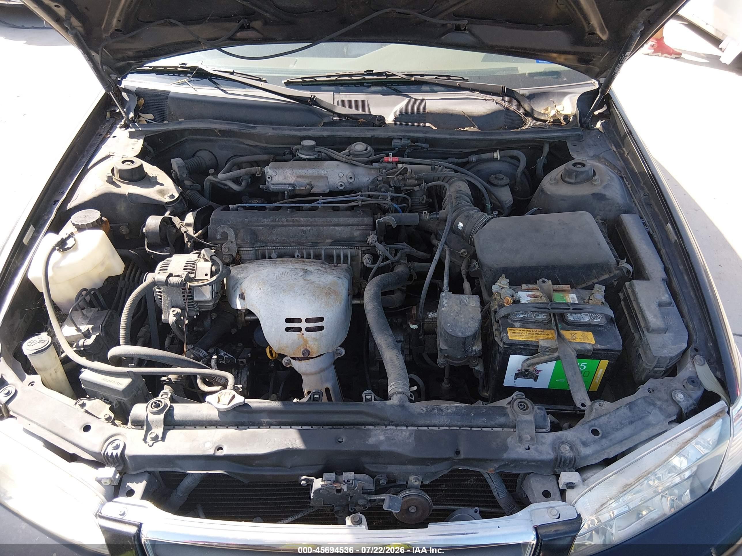 2000 Toyota Camry Le Black vin: JT2BG22K4Y0455520