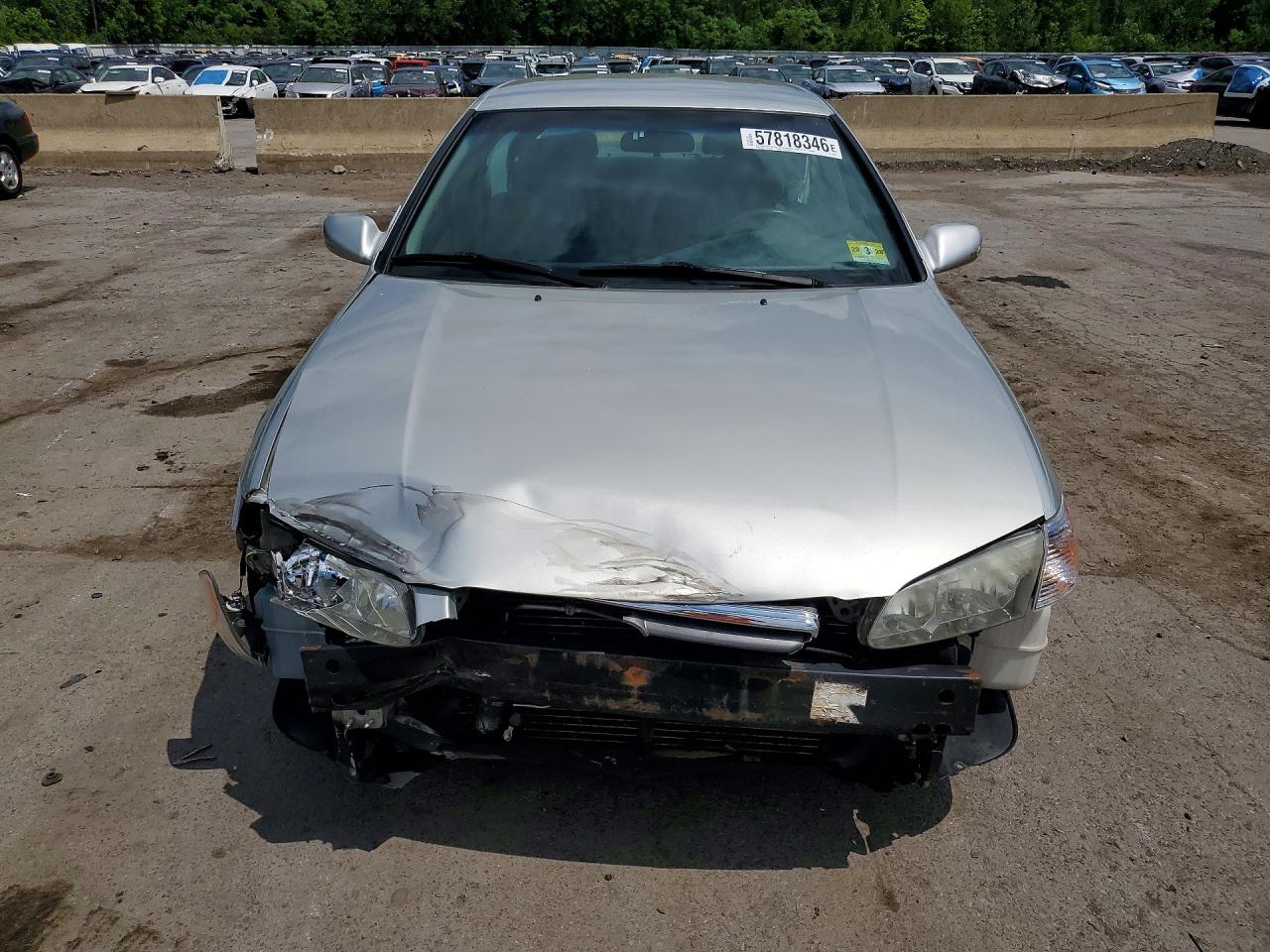 2000 Toyota Camry Le Silver vin: JT2BG22K4Y0456828