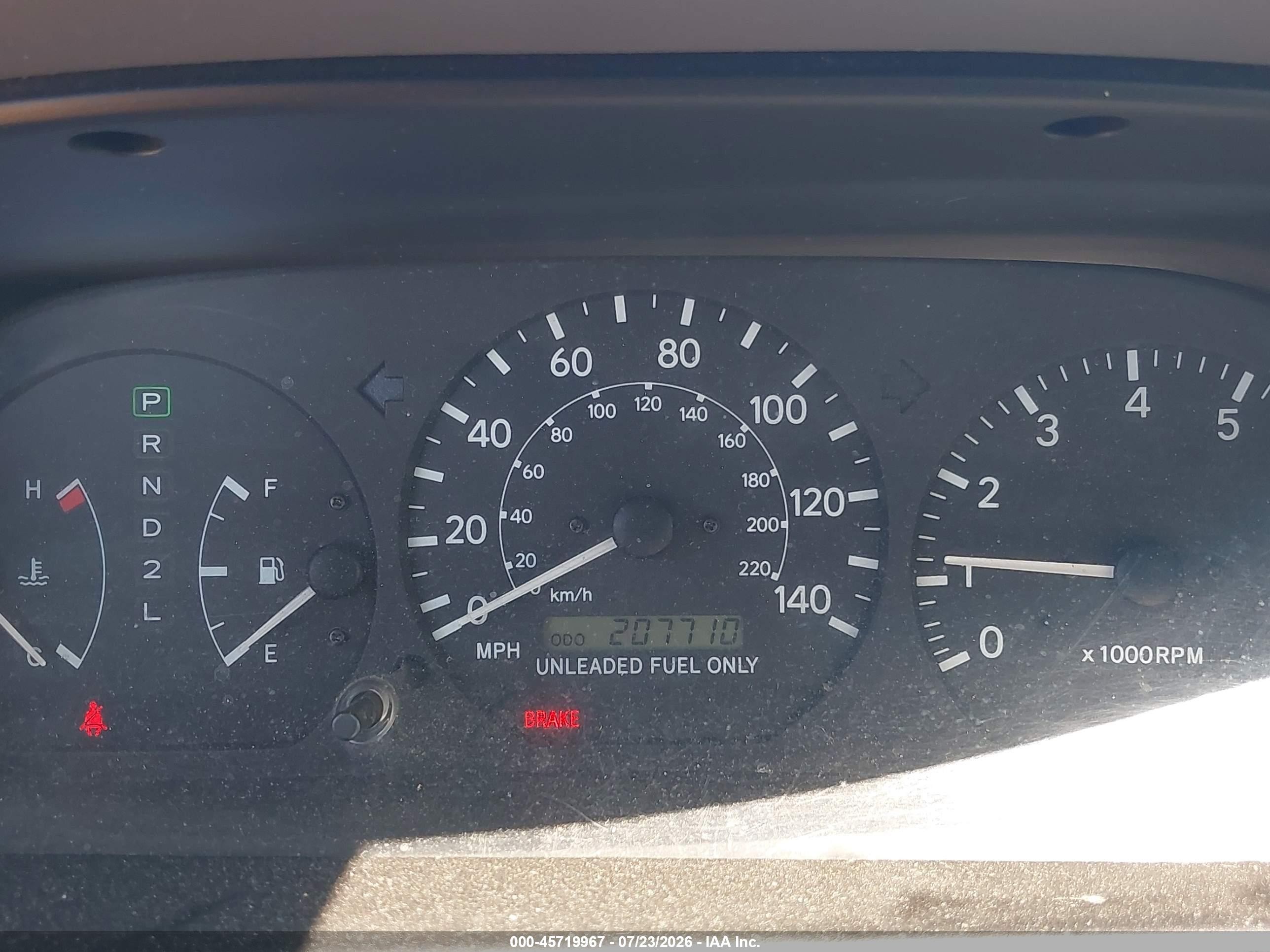 1997 Toyota Camry Le White vin: JT2BG22K5V0087750