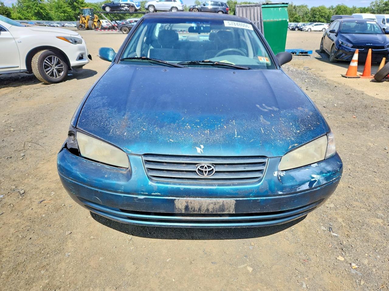 1998 Toyota Camry Le Зеленый vin: JT2BG22K5W0139508