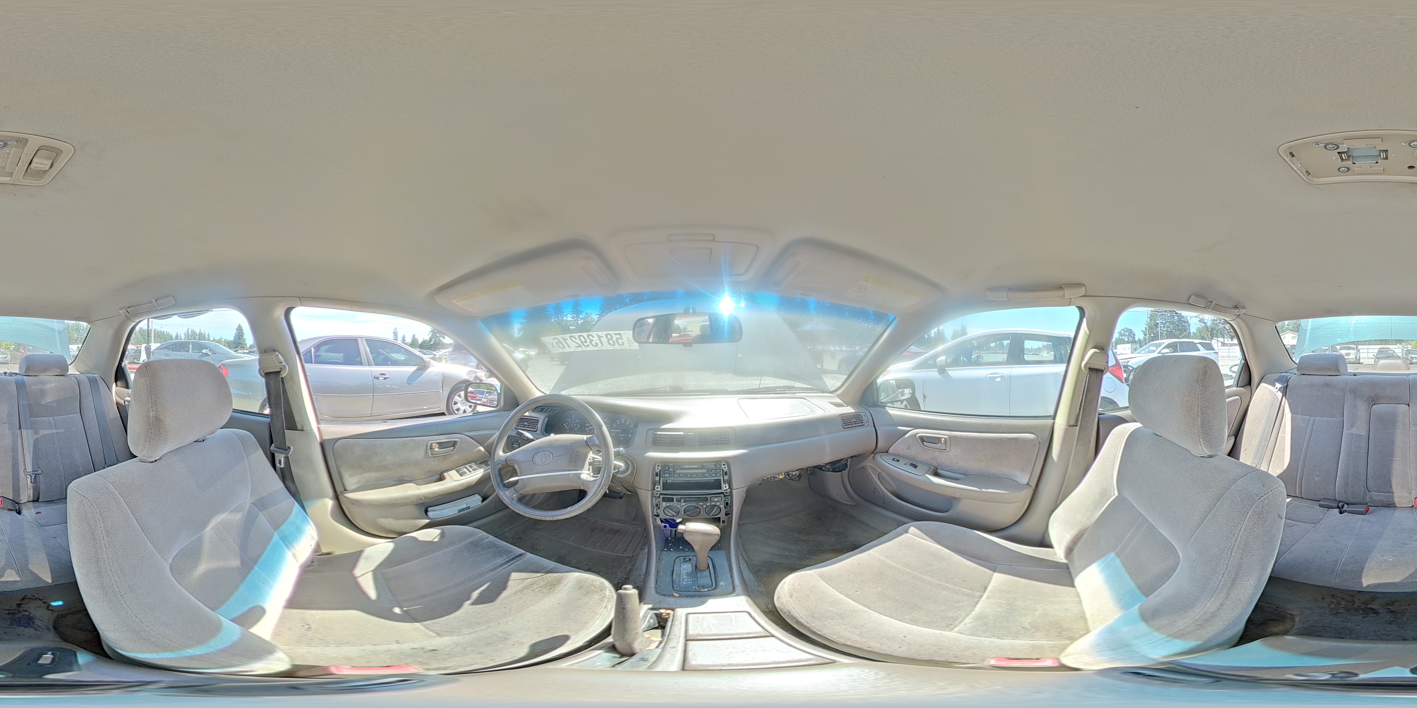 1998 Toyota Camry Le Зеленый vin: JT2BG22K5W0188322