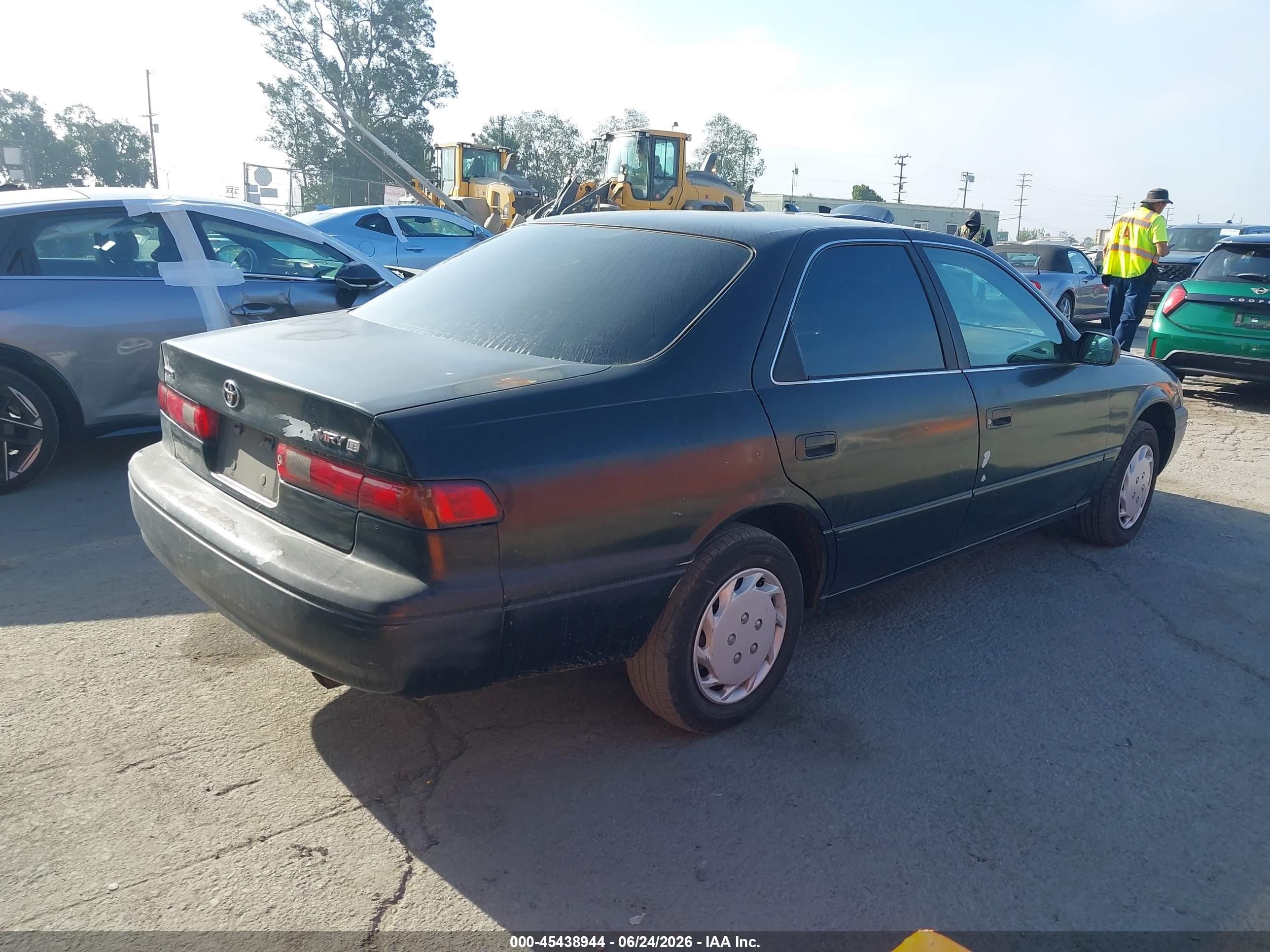 1999 Toyota Camry Le Black vin: JT2BG22K5X0312414