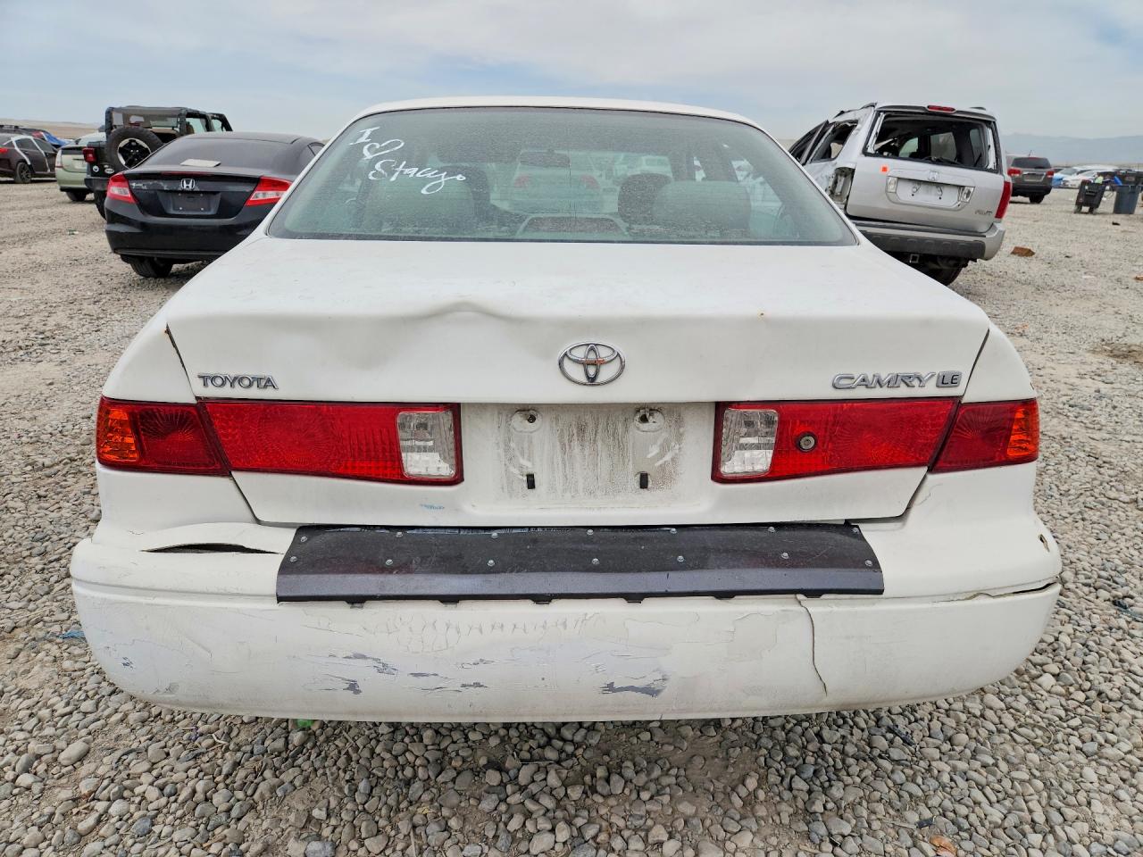 2000 Toyota Camry Le Белый vin: JT2BG22K5Y0447698