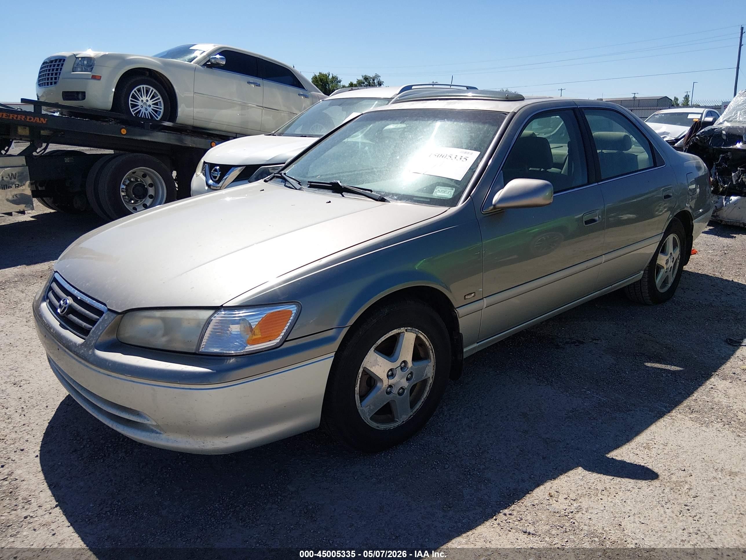 2001 Toyota Camry Ce/le/xle Серебряный vin: JT2BG22K610574868