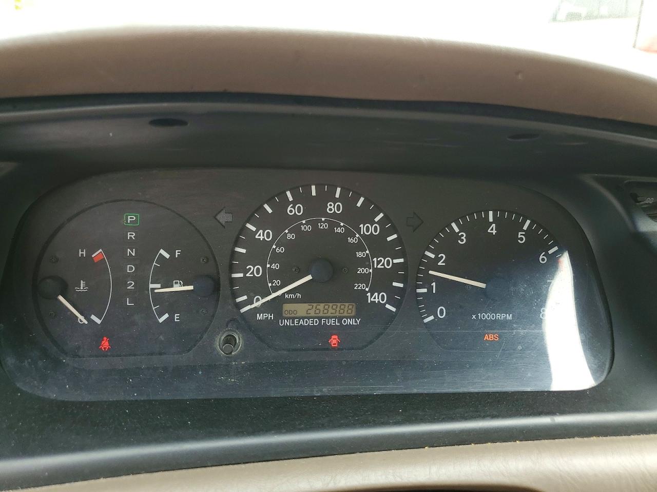 1998 Toyota Camry Le Blue vin: JT2BG22K6W0156866