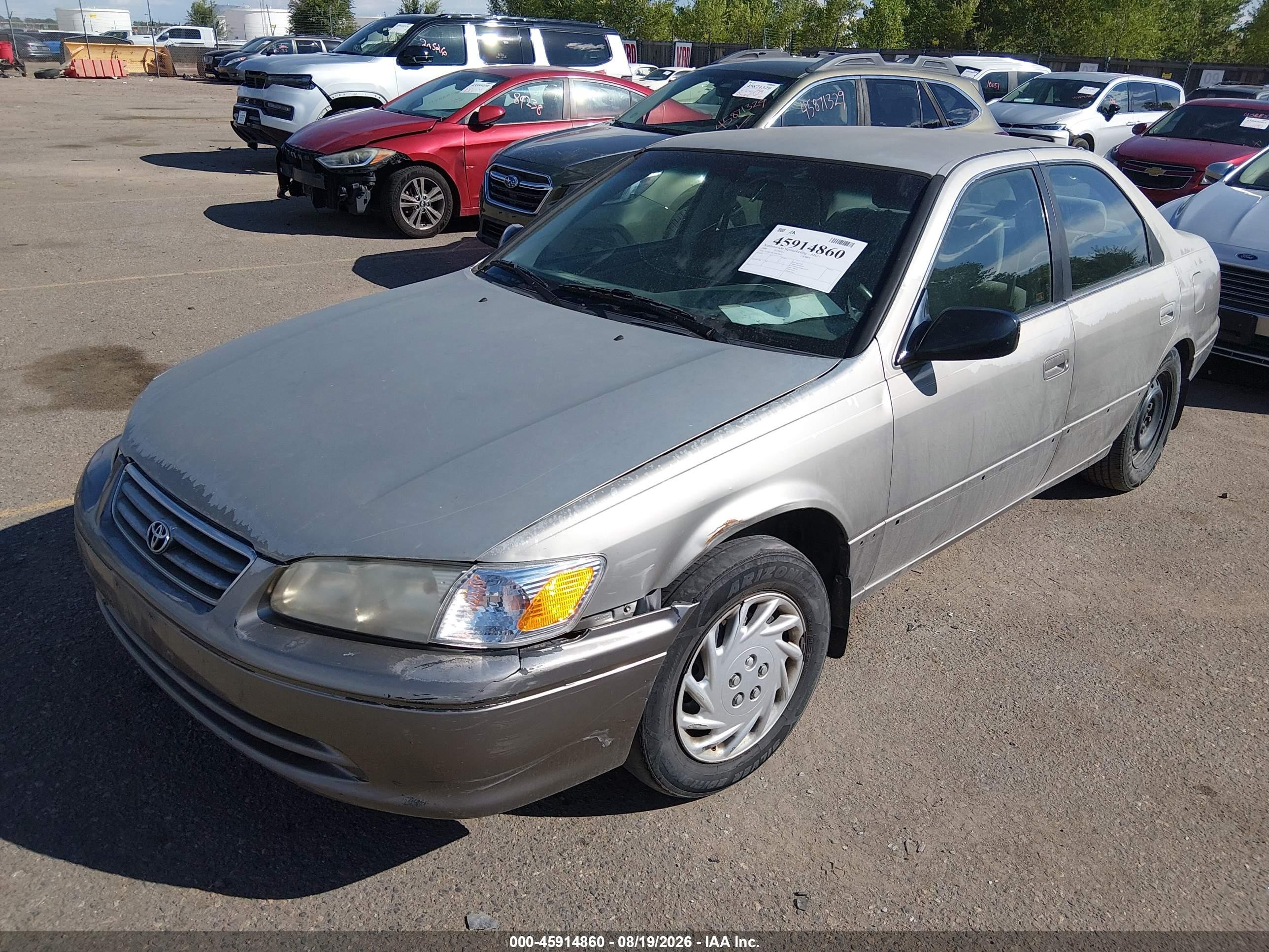 2000 Toyota Camry Le Pewter vin: JT2BG22K7Y0478953