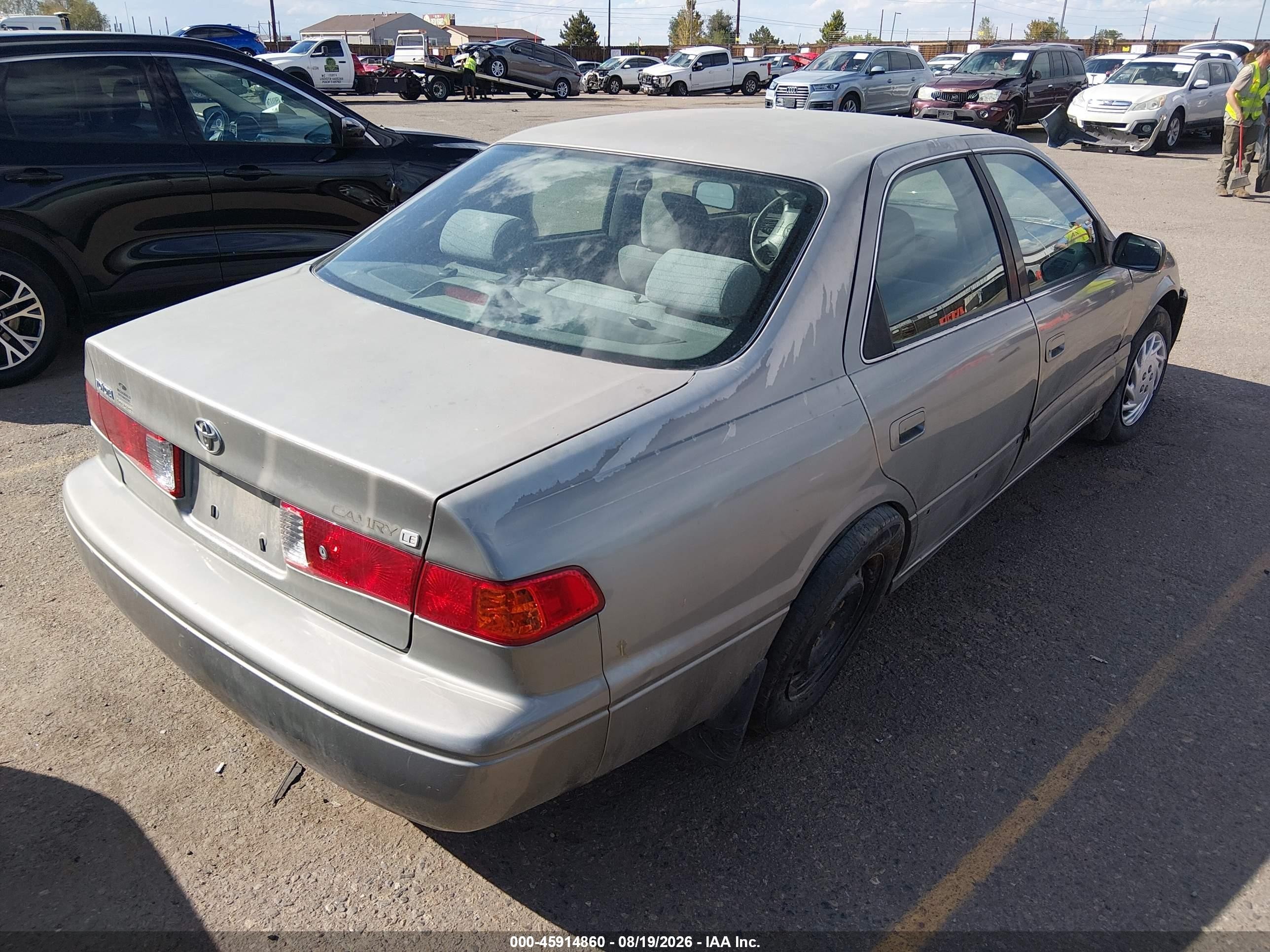 2000 Toyota Camry Le Pewter vin: JT2BG22K7Y0478953